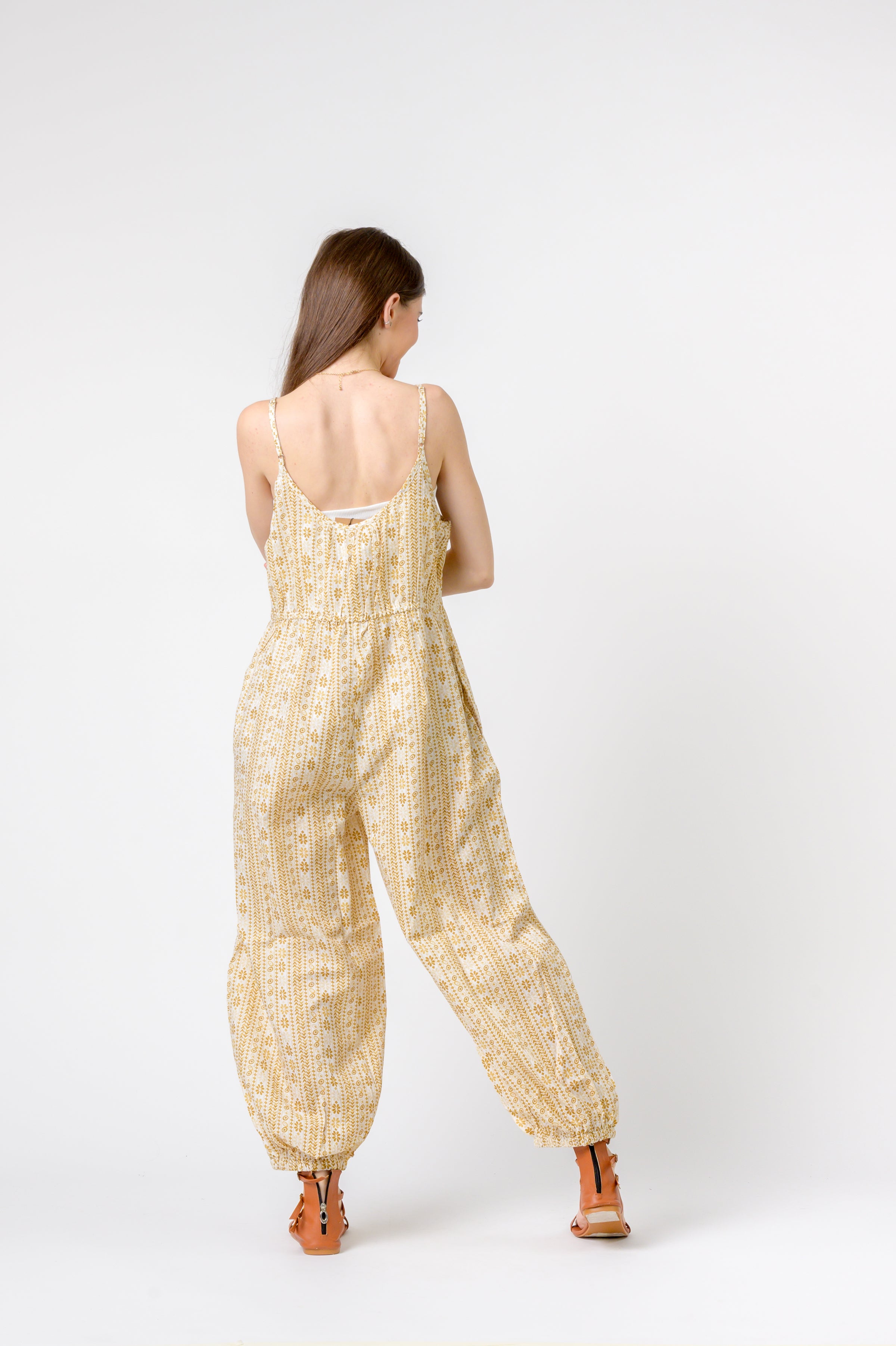 Eva Jumpsuit Flower Print