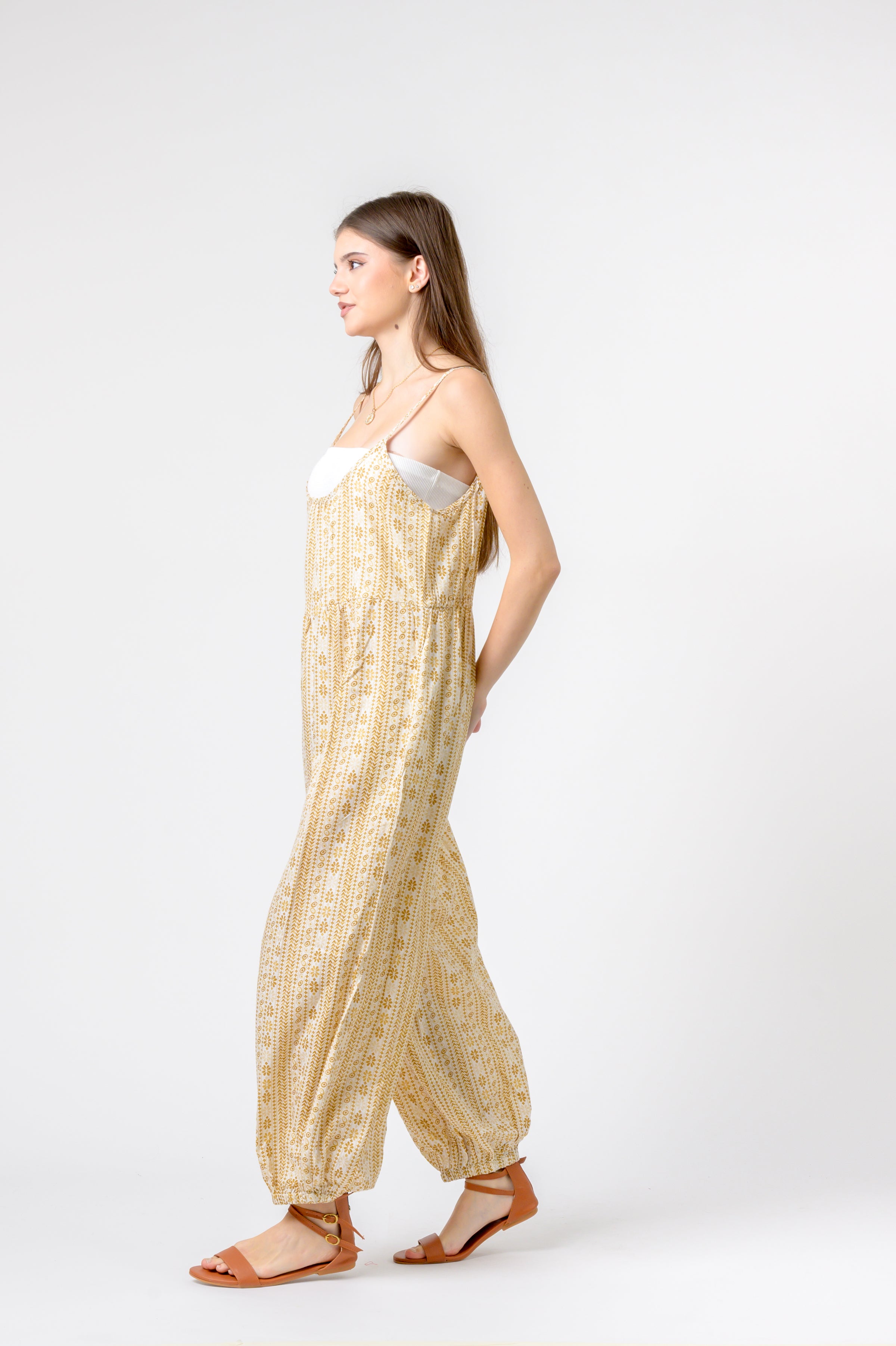 Eva Jumpsuit Flower Print