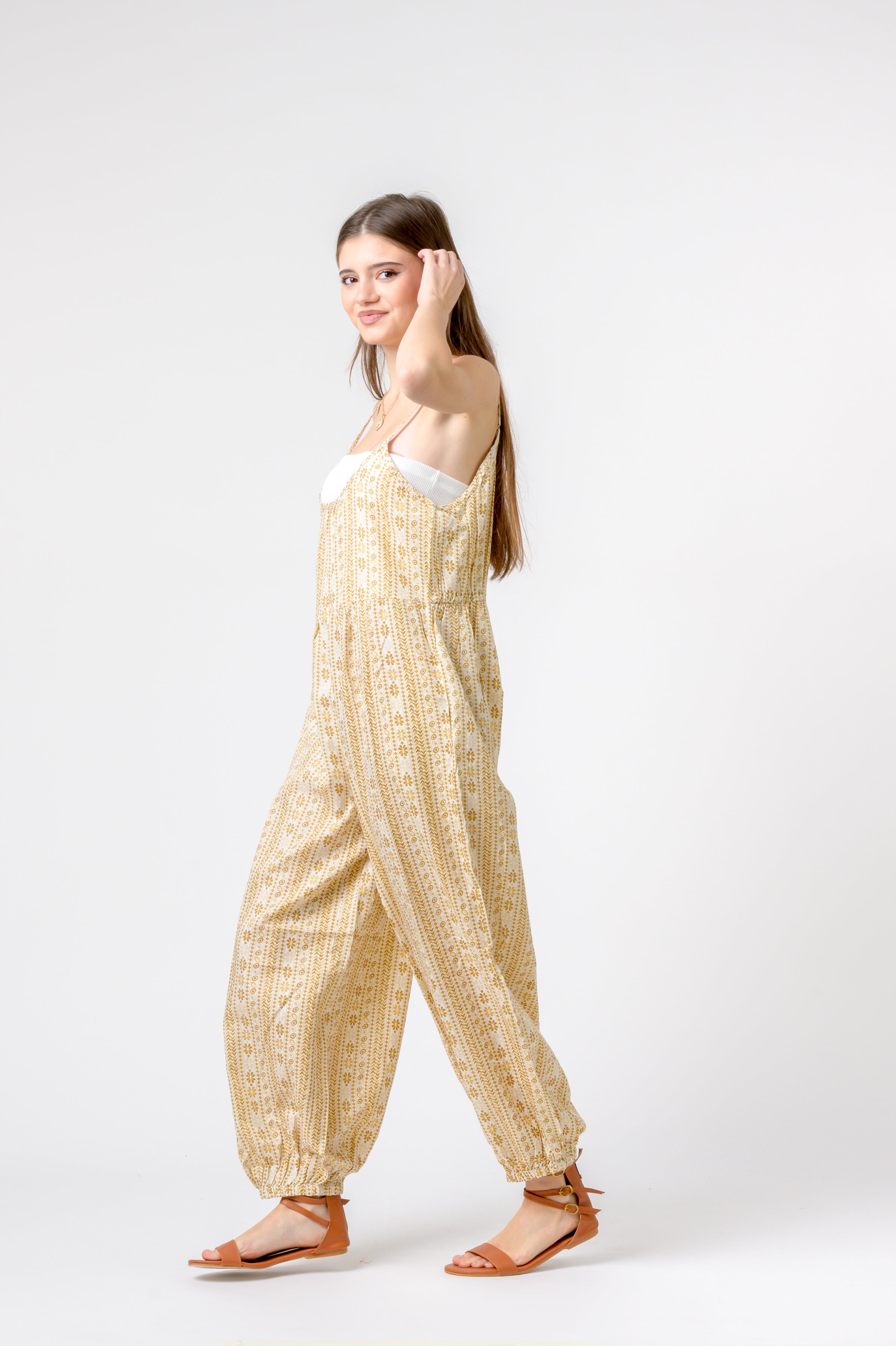 Eva Jumpsuit Flower Print