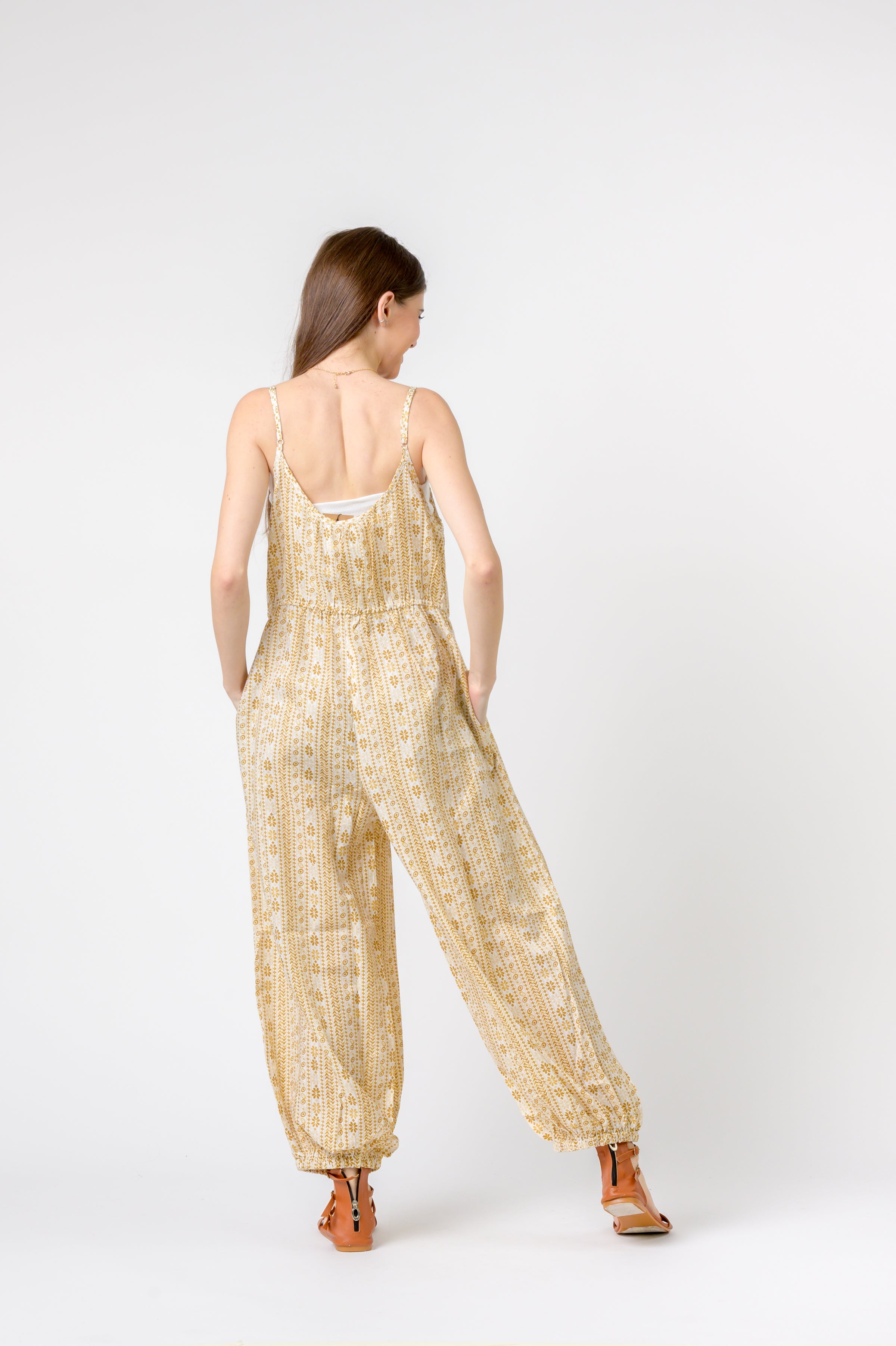 Eva Jumpsuit Flower Print