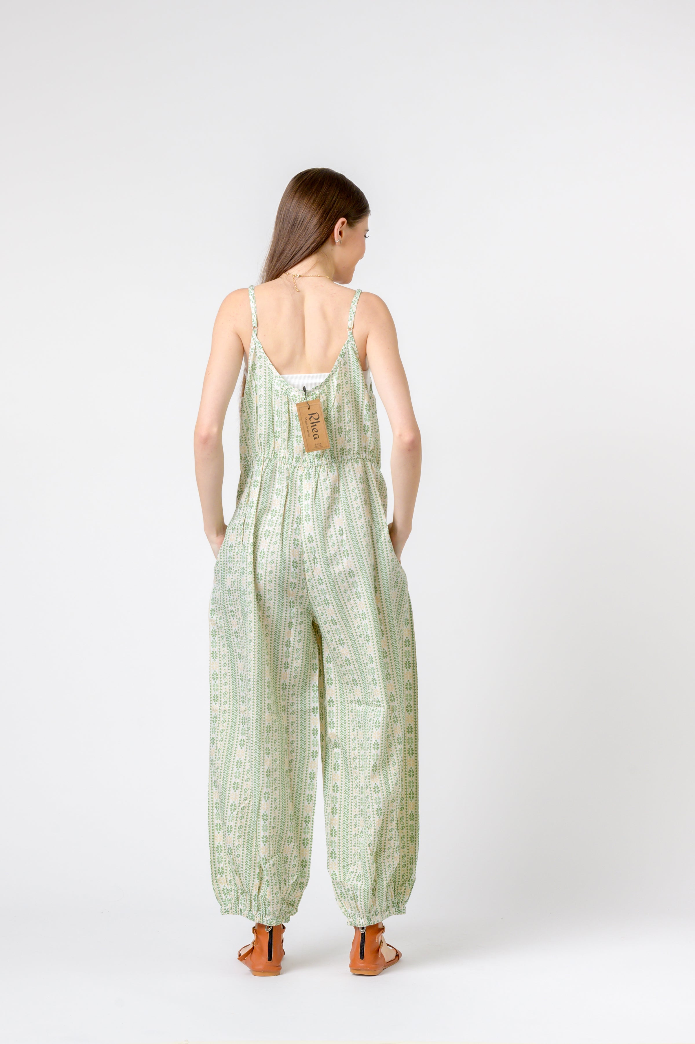 Eva Jumpsuit Flower Print