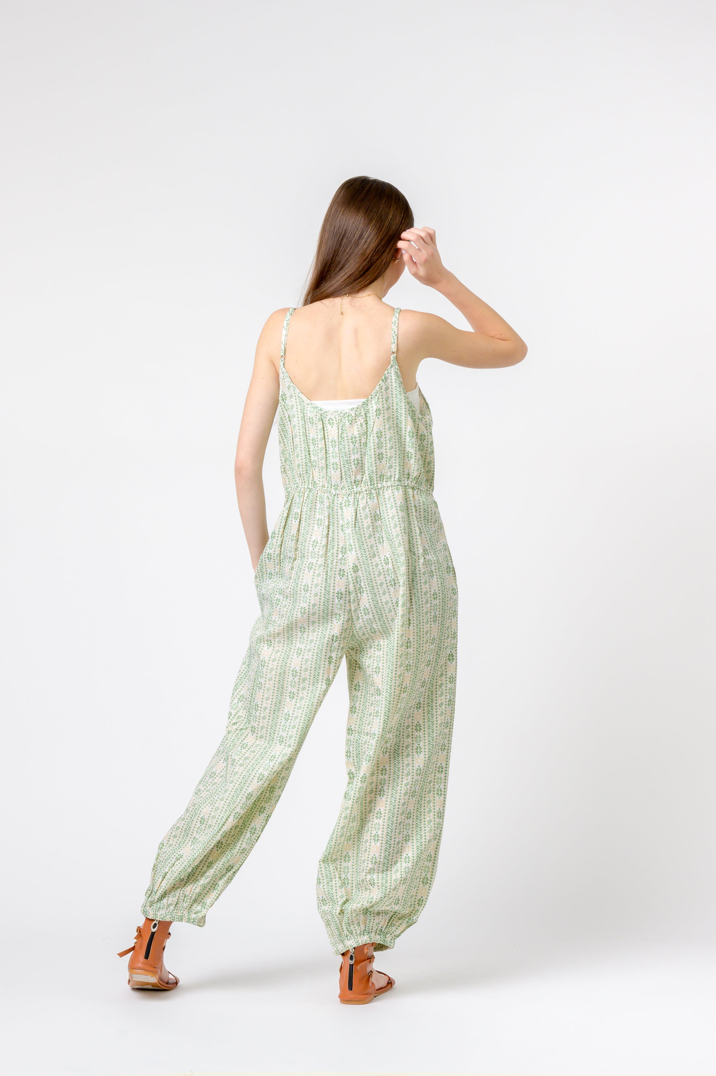Eva Jumpsuit Flower Print