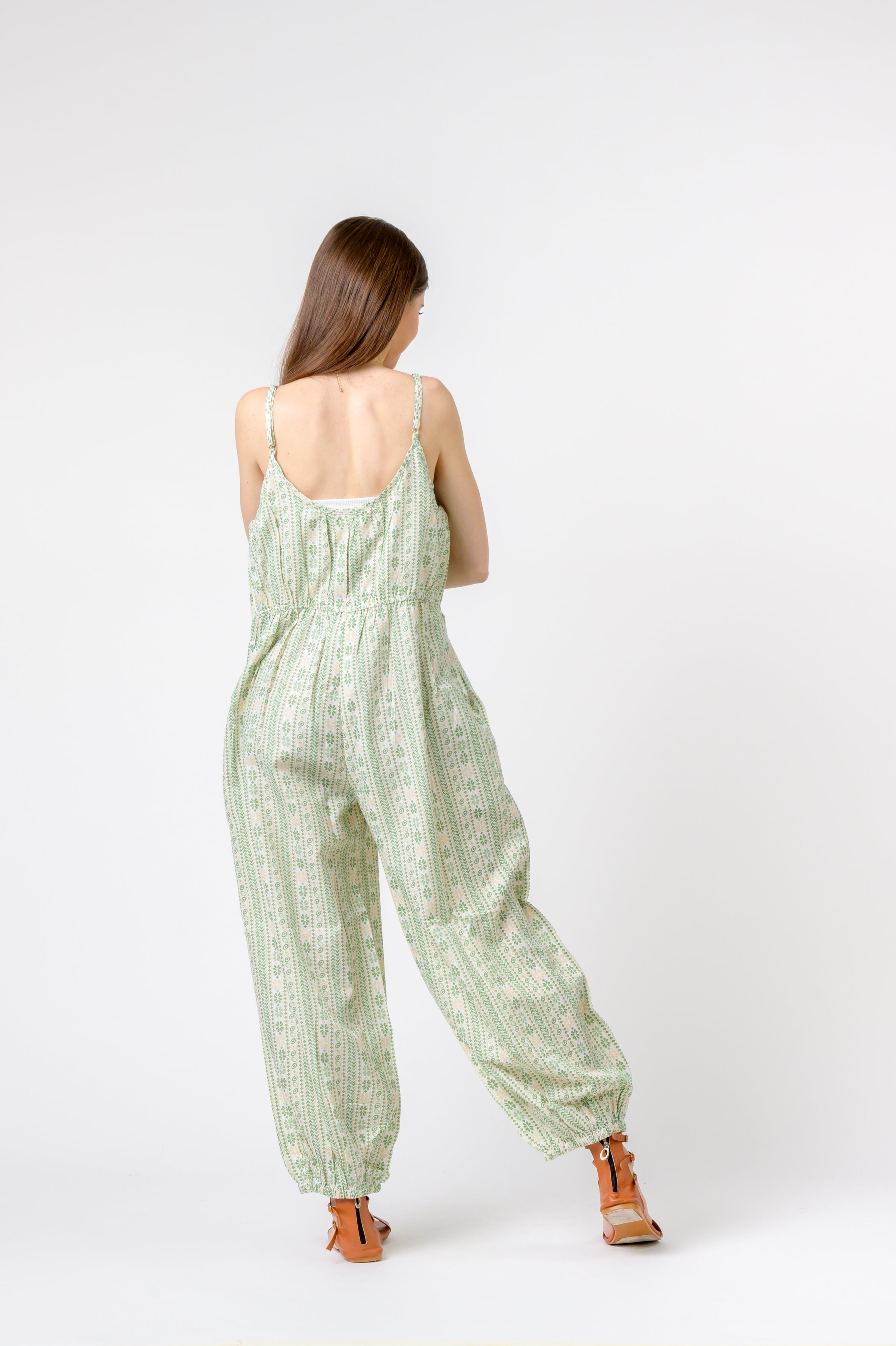 Eva Jumpsuit Flower Print