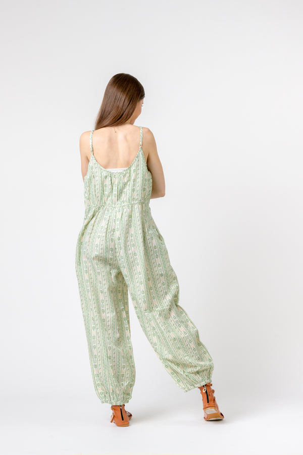 Eva Jumpsuit Flower Print