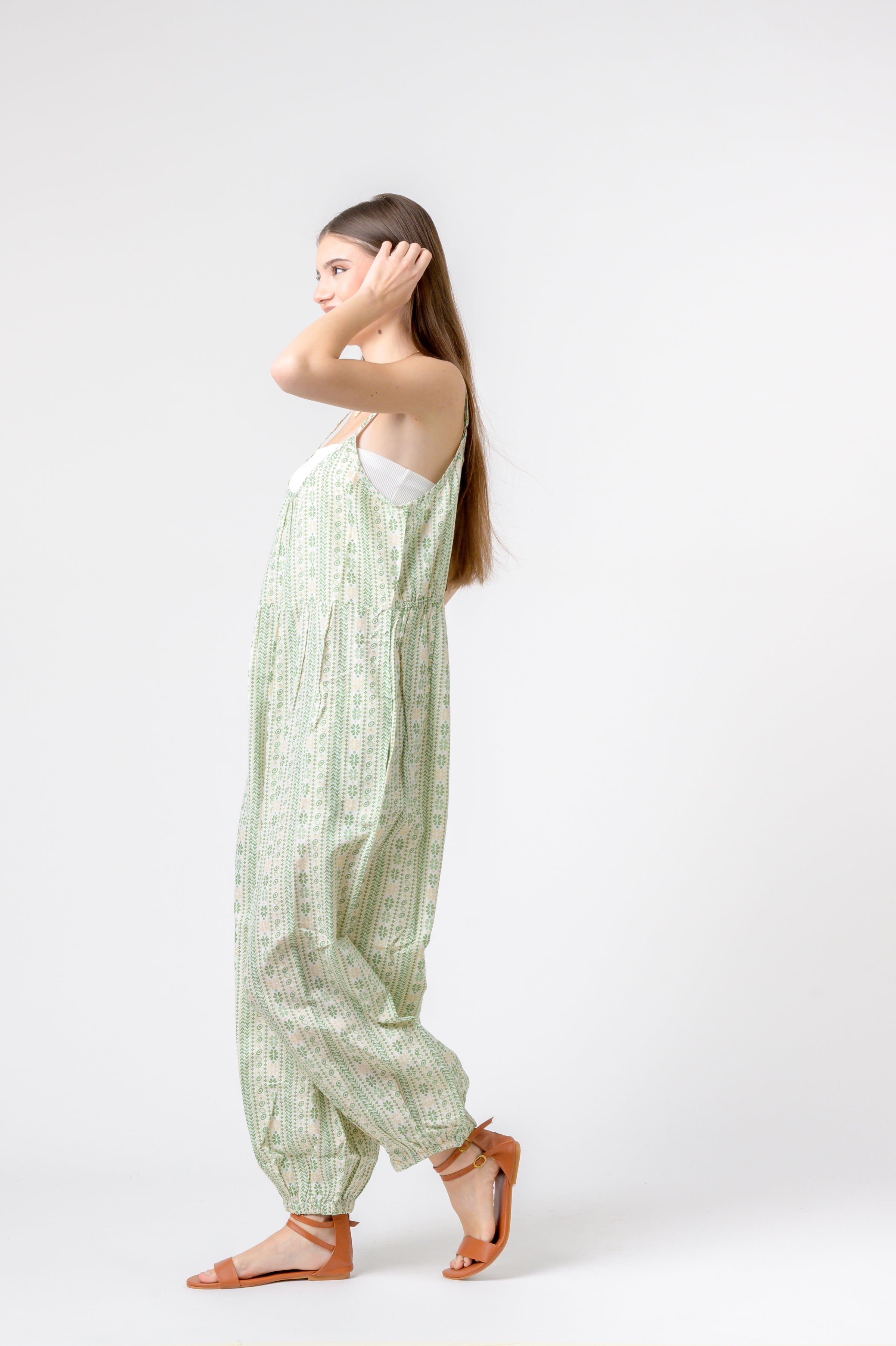 Eva Jumpsuit Flower Print