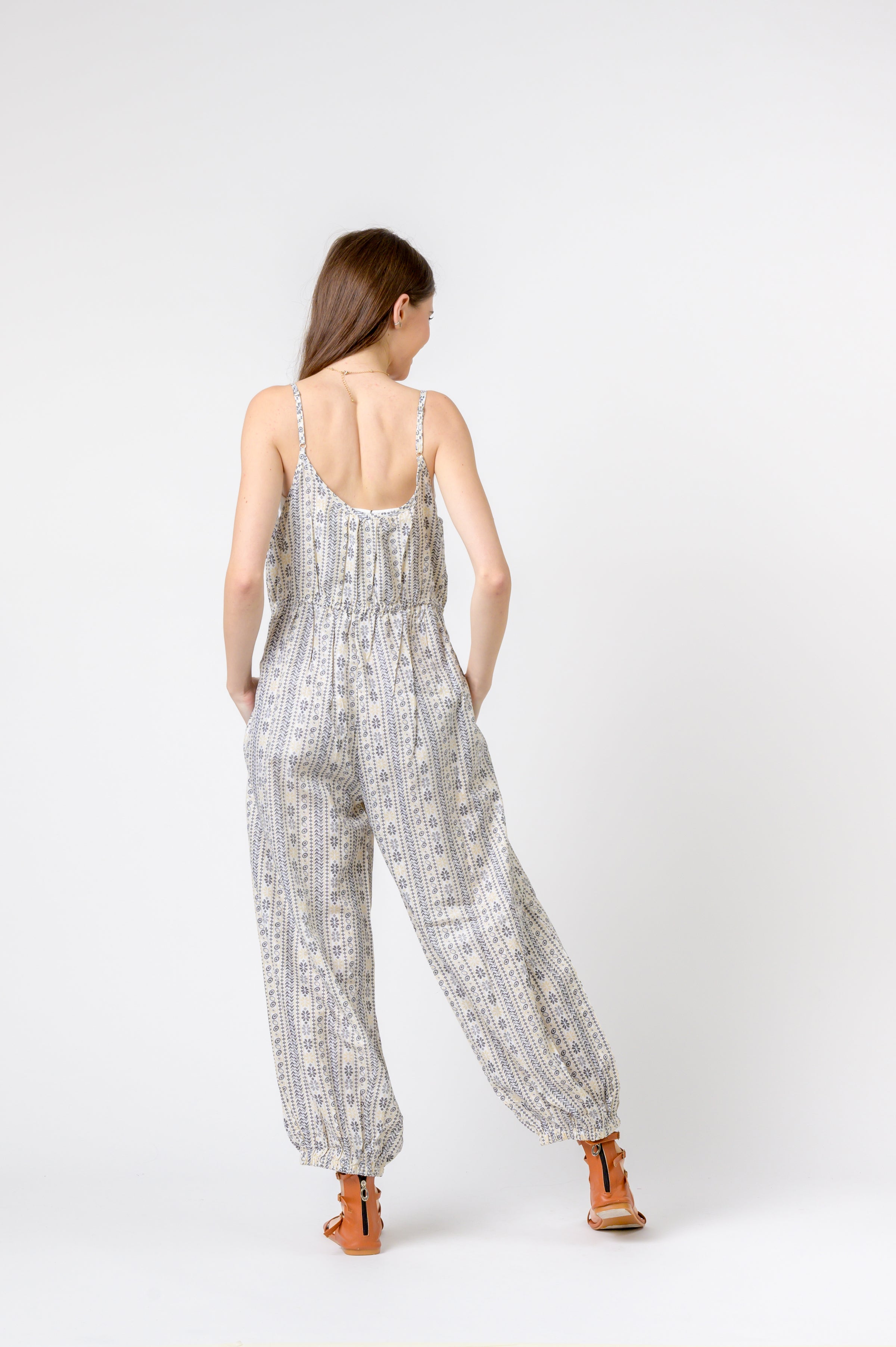 Eva Jumpsuit Flower Print