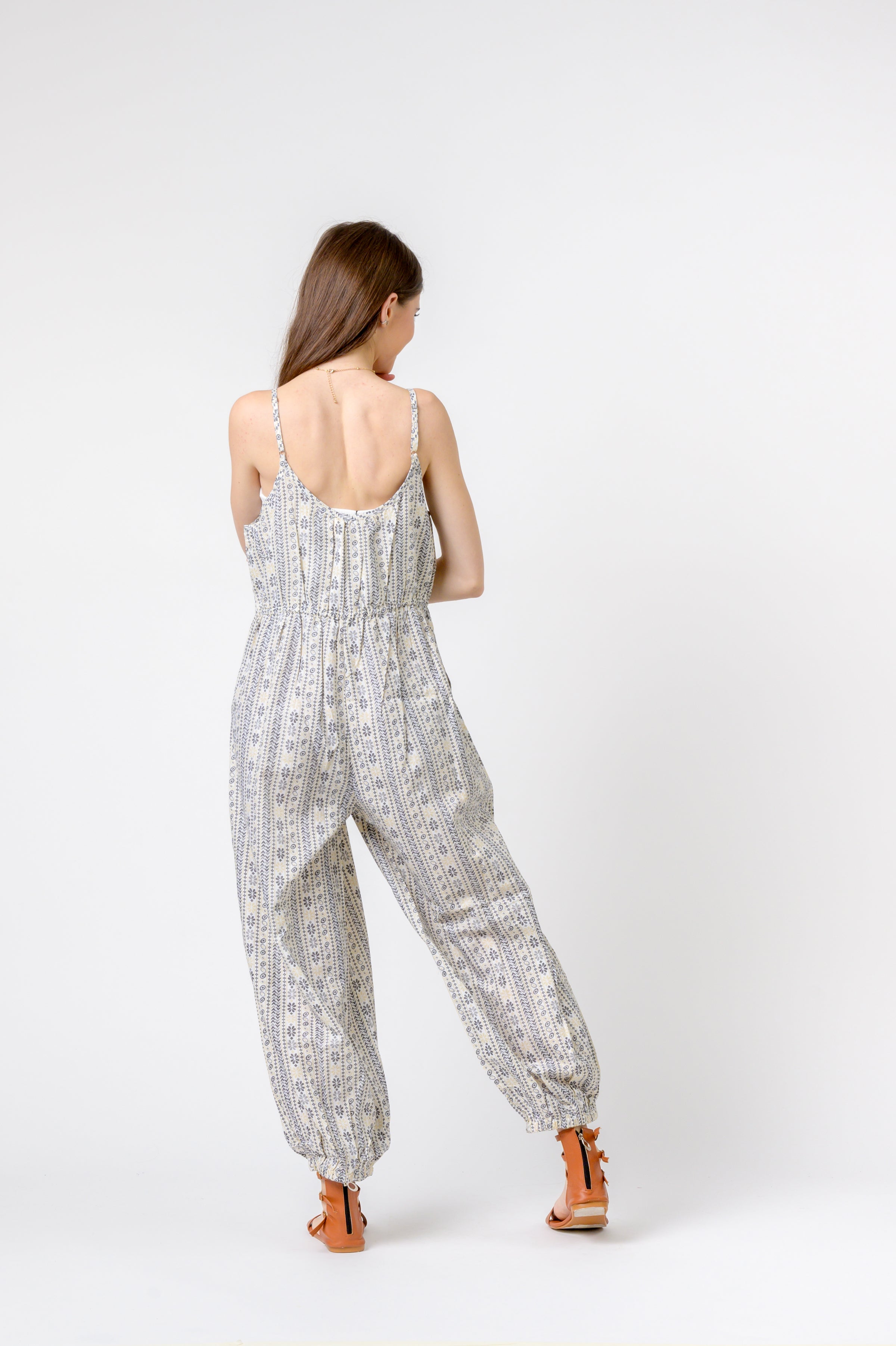 Eva Jumpsuit Flower Print
