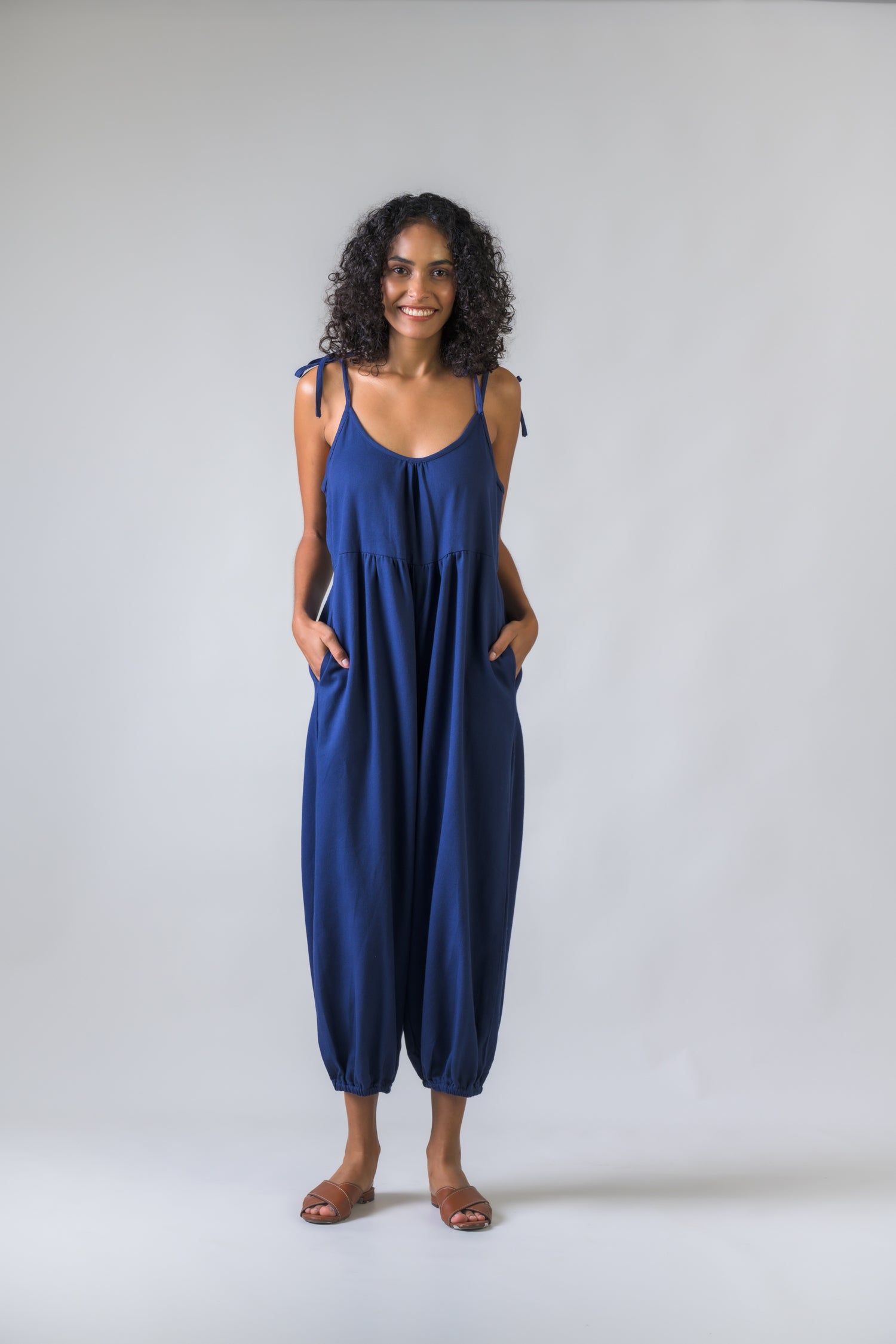 Eva Jumpsuit - Blue