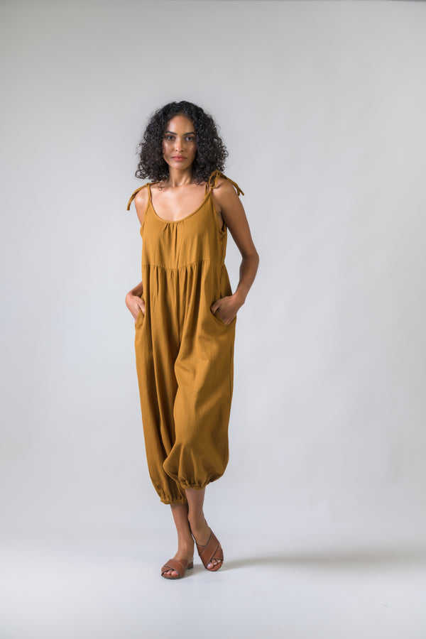 Eva Jumpsuit - Rust