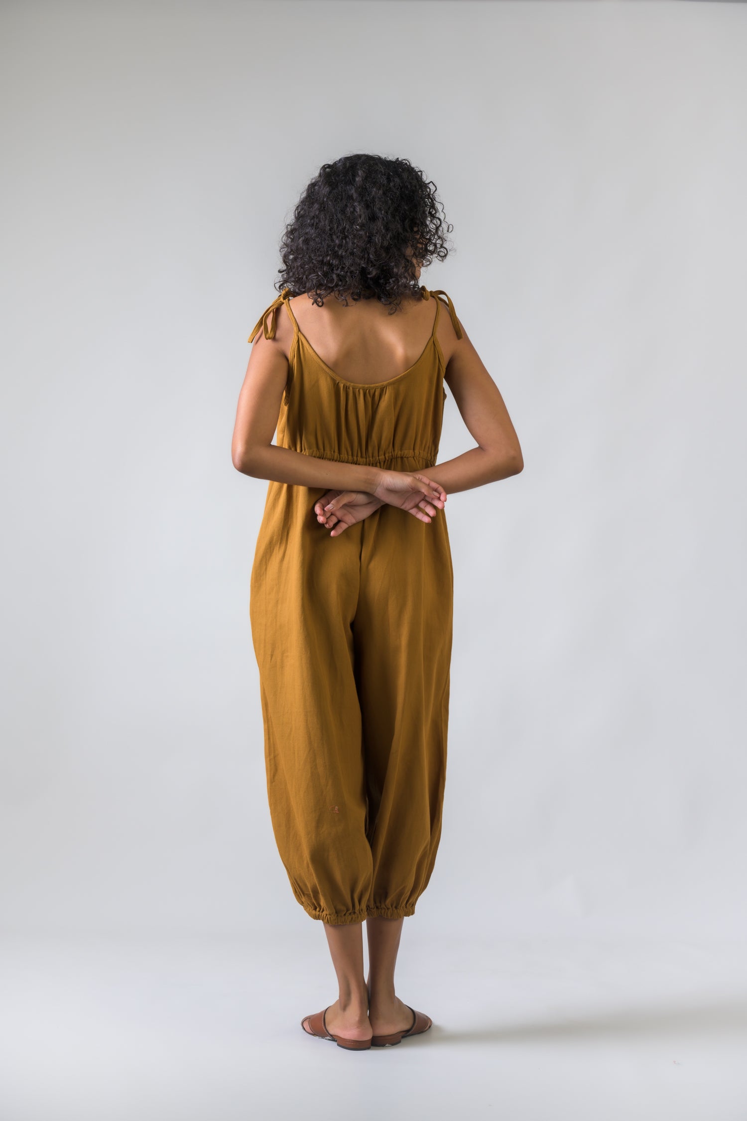Eva Jumpsuit - Rust