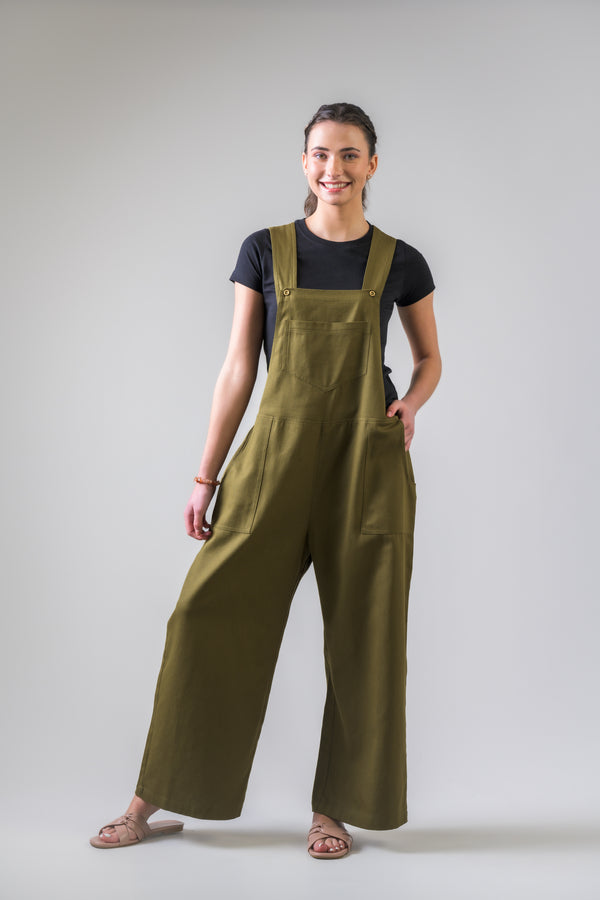 Indigo Jumpsuit - Green