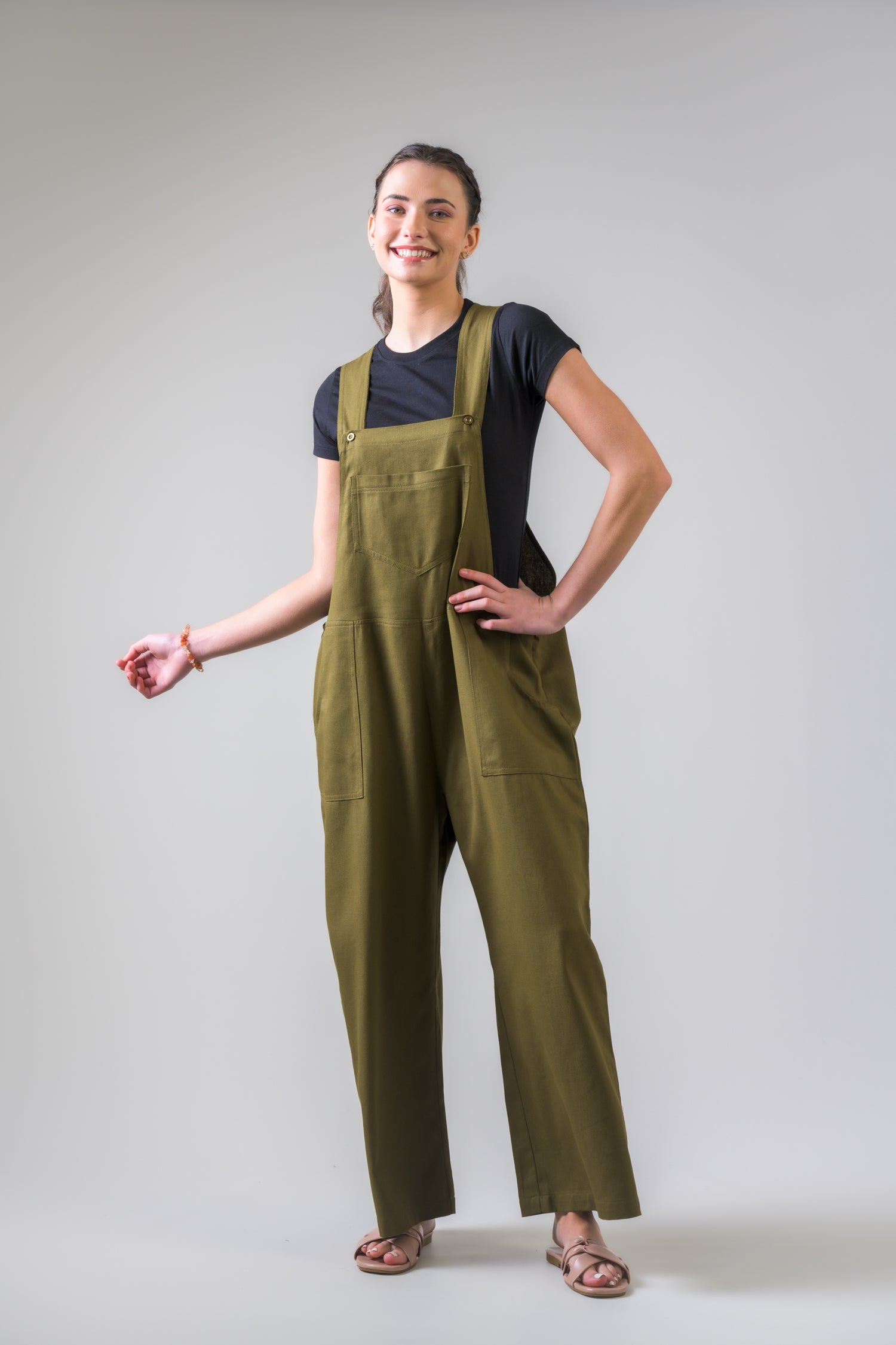 Indigo Jumpsuit - Green