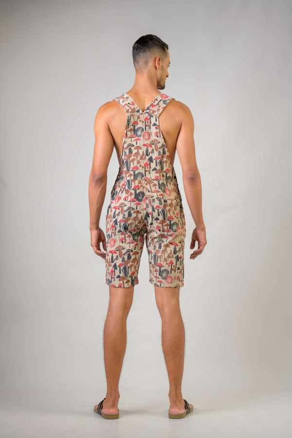 Mushroom Spots Short Jumper - Beige