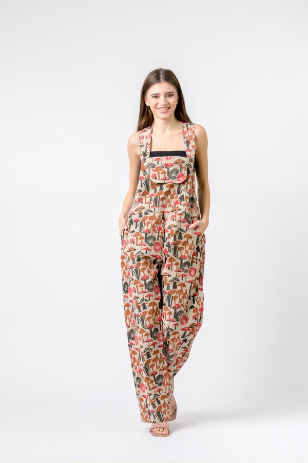 Mushroom Spots Jumper - Beige
