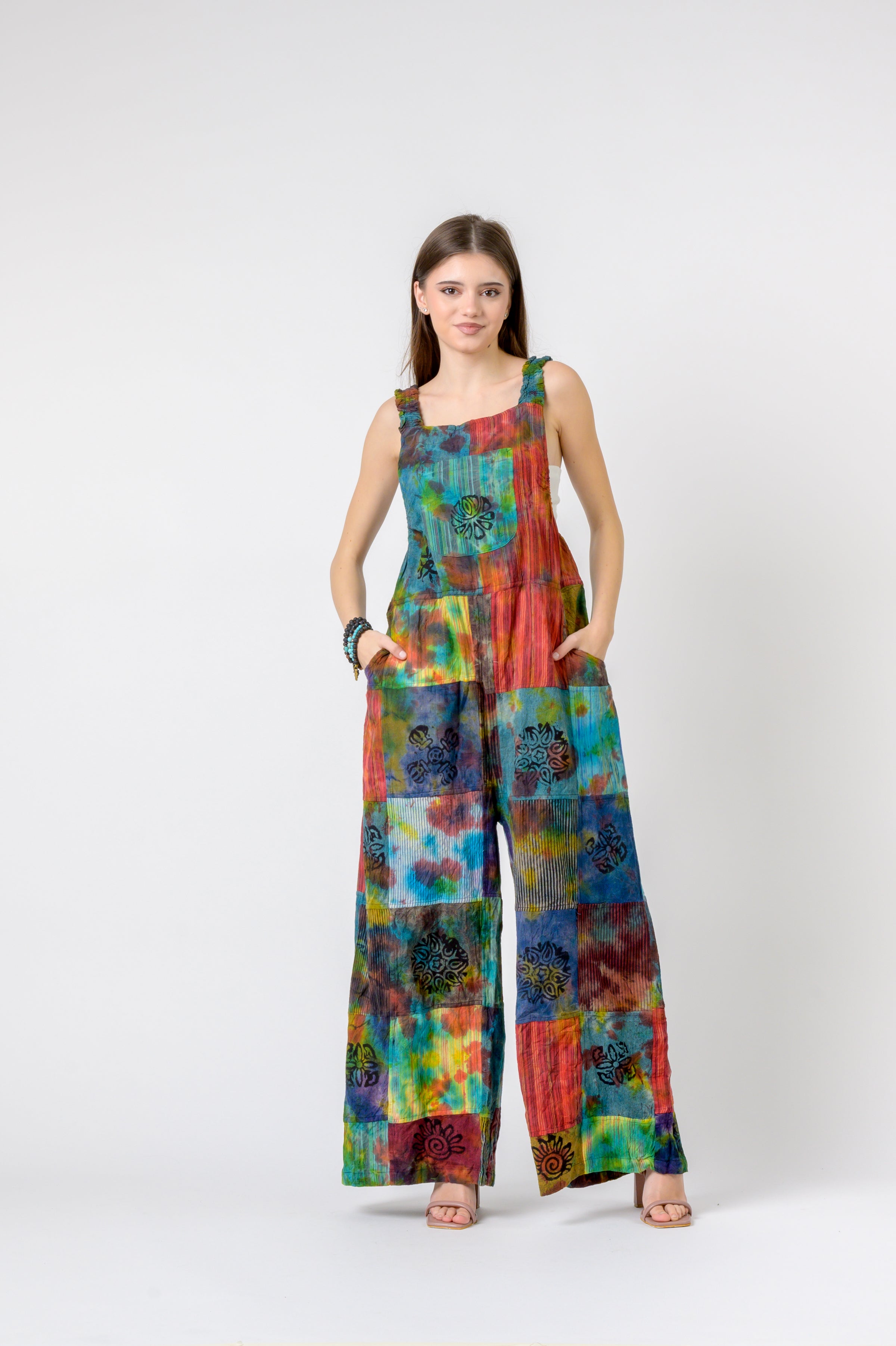 Flippant Patches Jumper - Multicolor