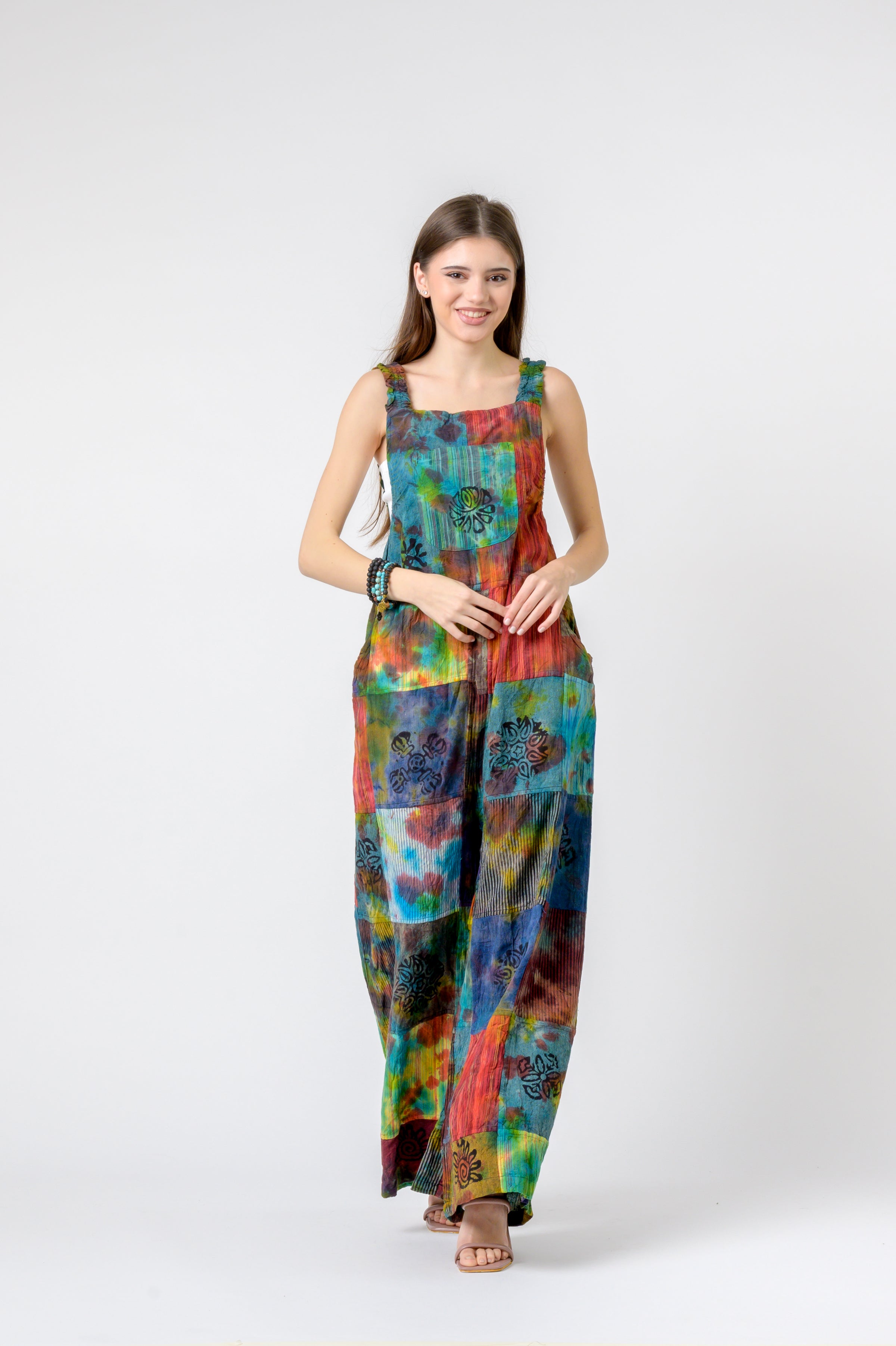 Flippant Patches Jumper - Multicolor
