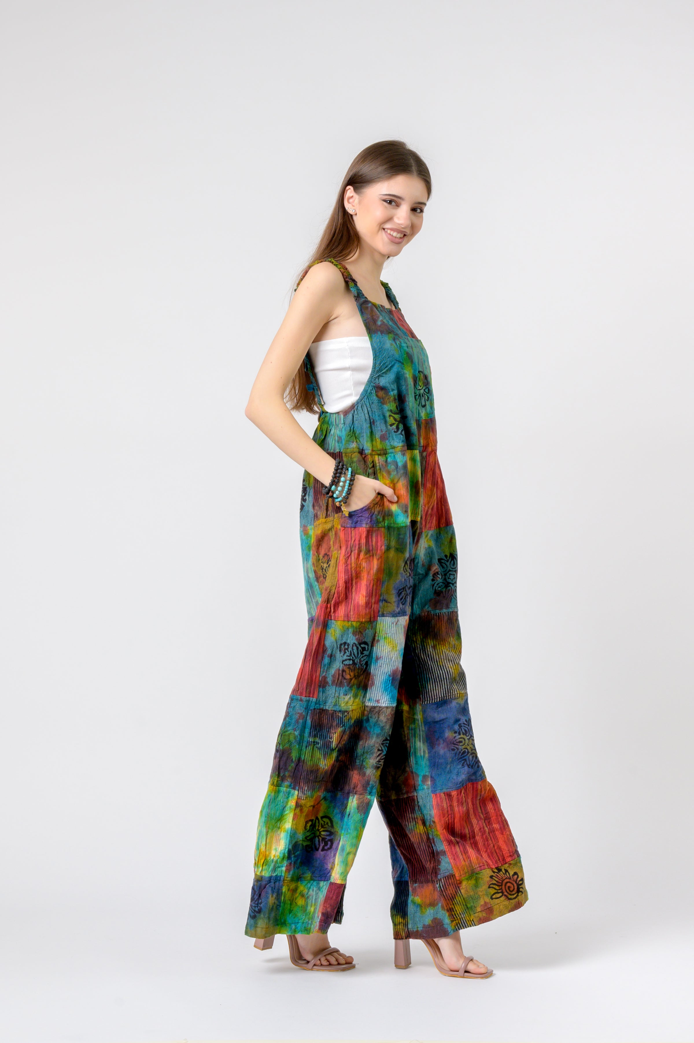 Flippant Patches Jumper - Multicolor