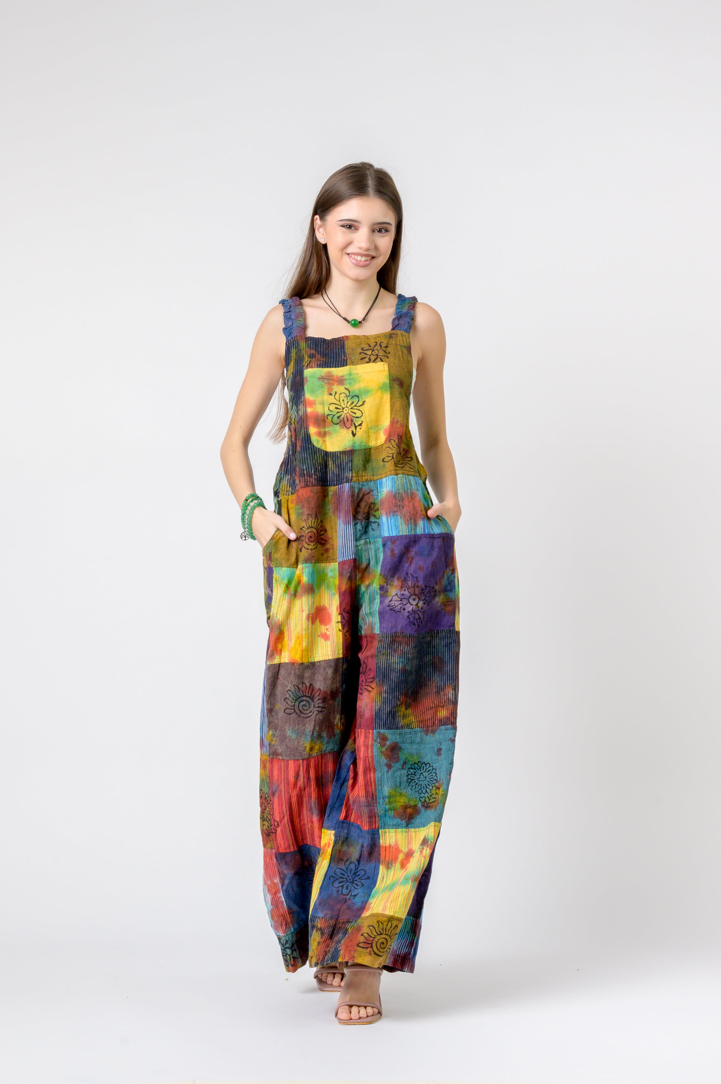 Flippant Patches Jumper - Multicolor