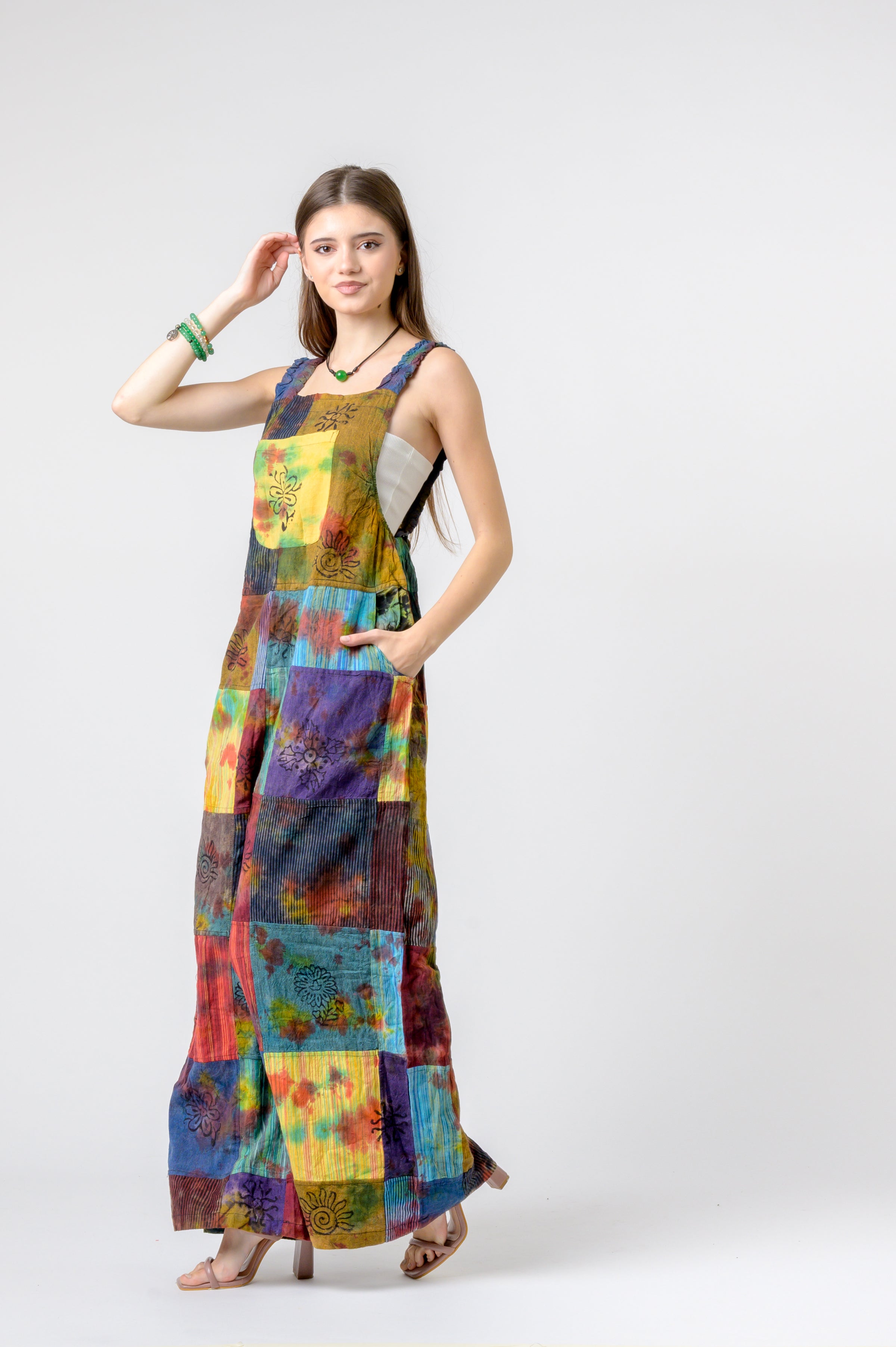 Flippant Patches Jumper - Multicolor