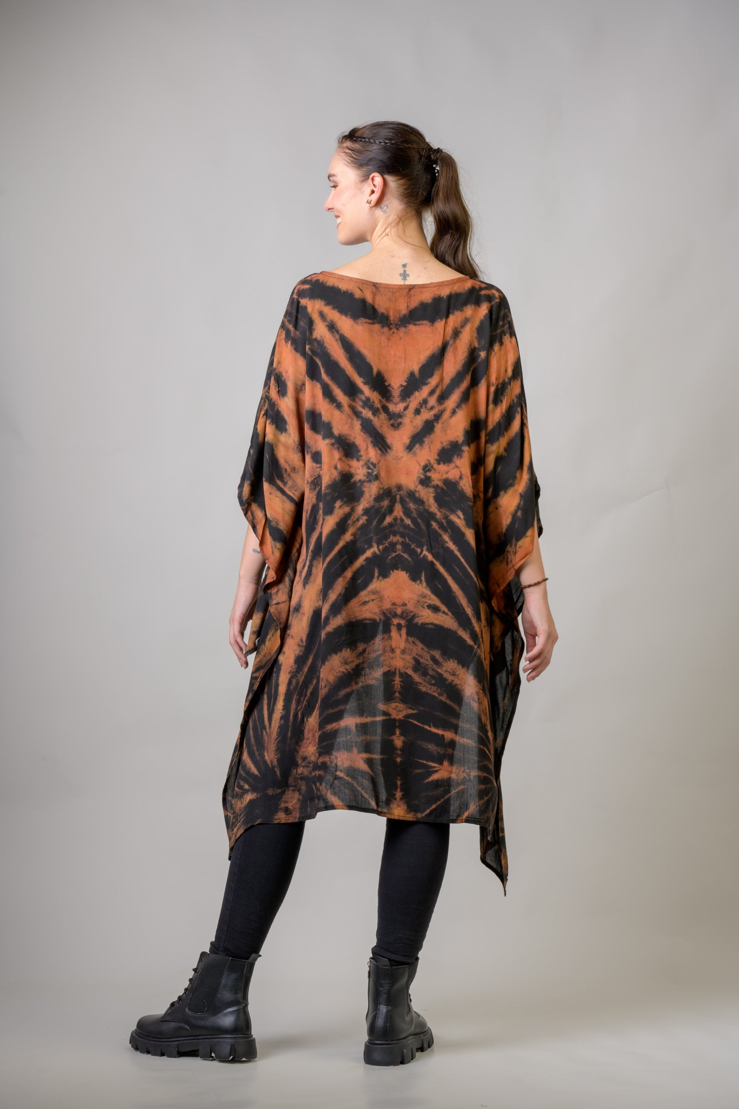 Rhea Jumble Pattern Kaftan Assorted / One Size