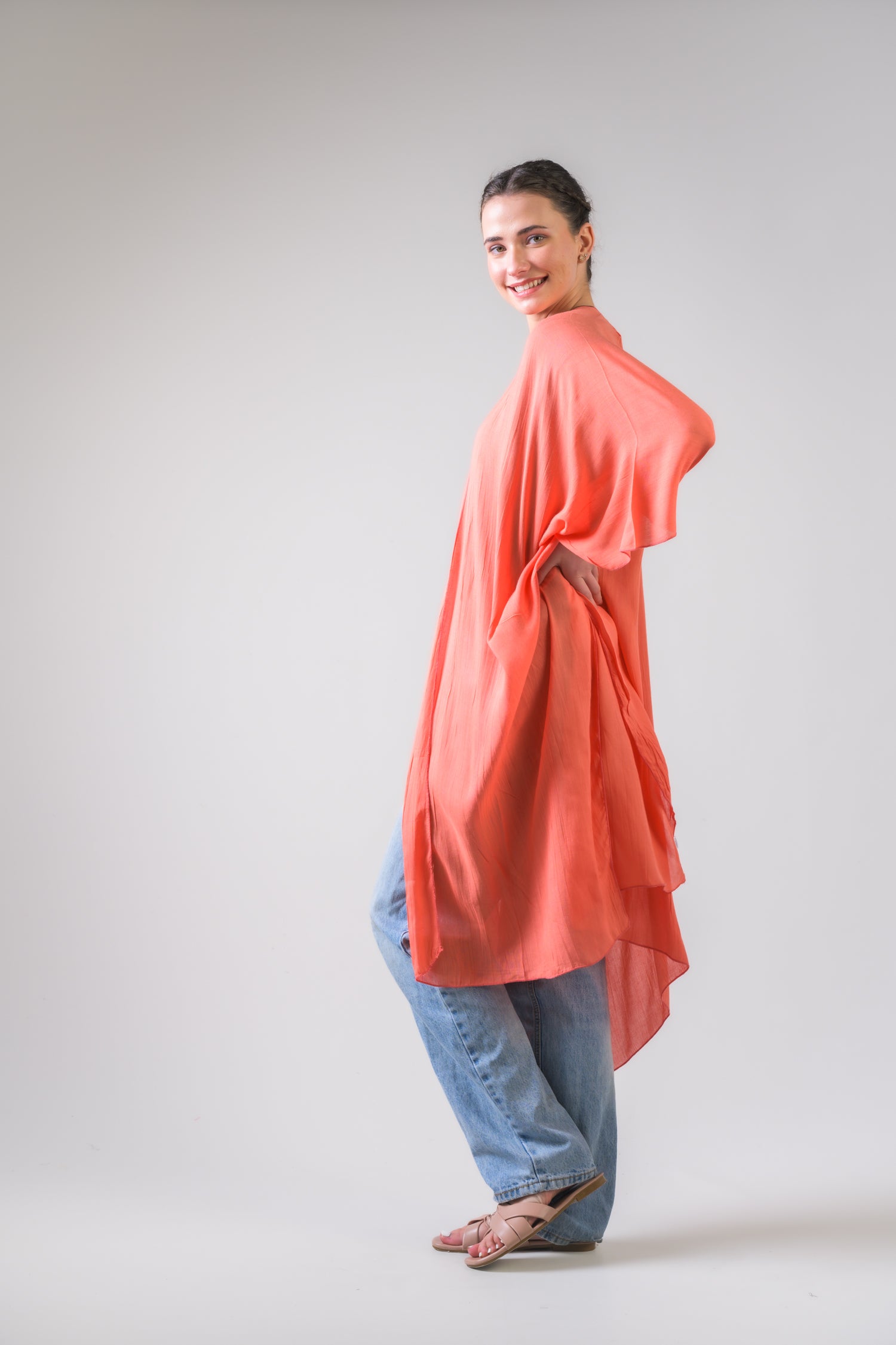 Rhea Sheer Kimono