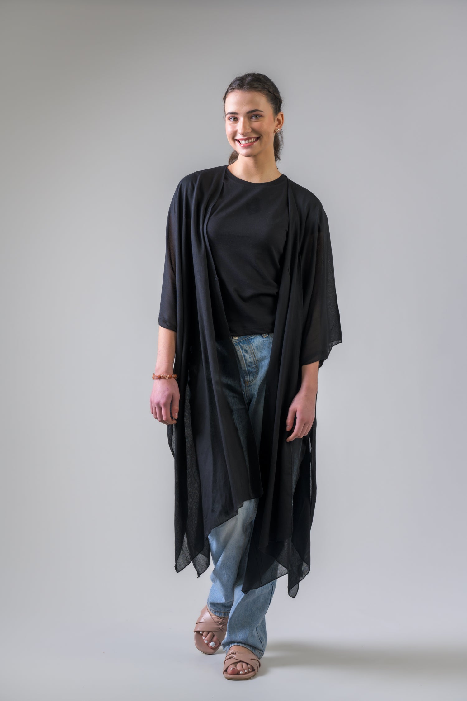 Rhea Sheer Kimono