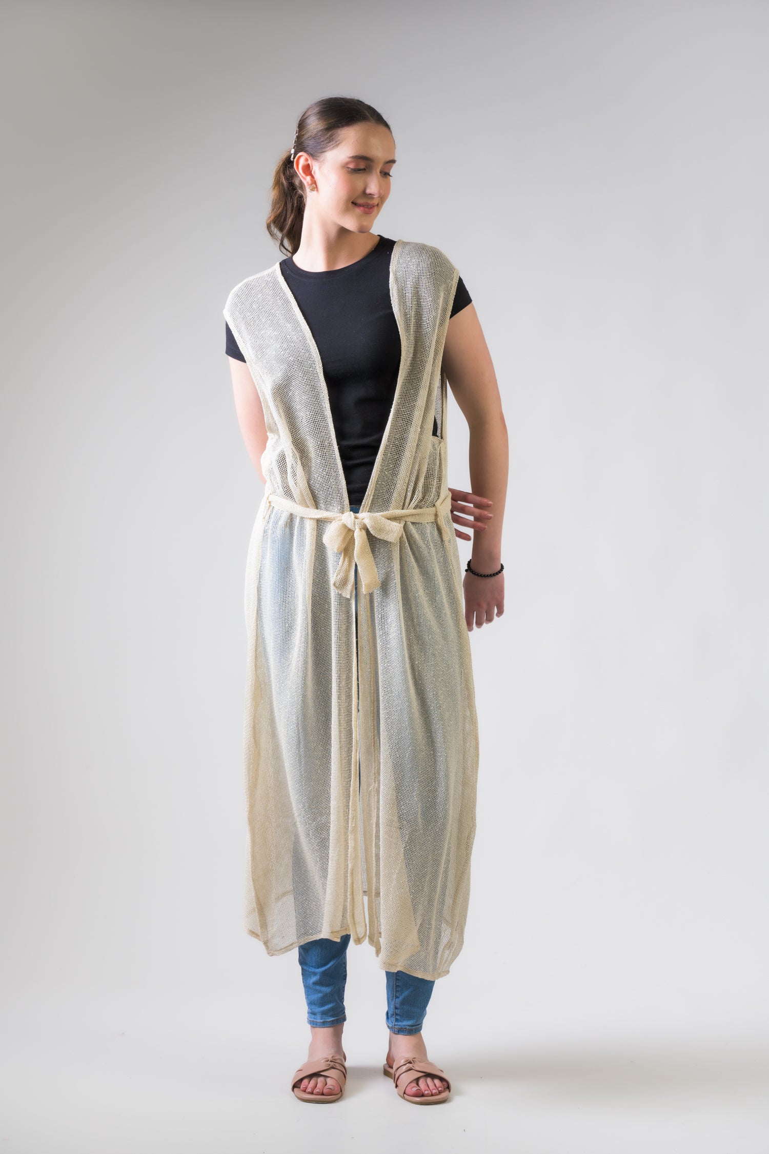 Light Net Kimono