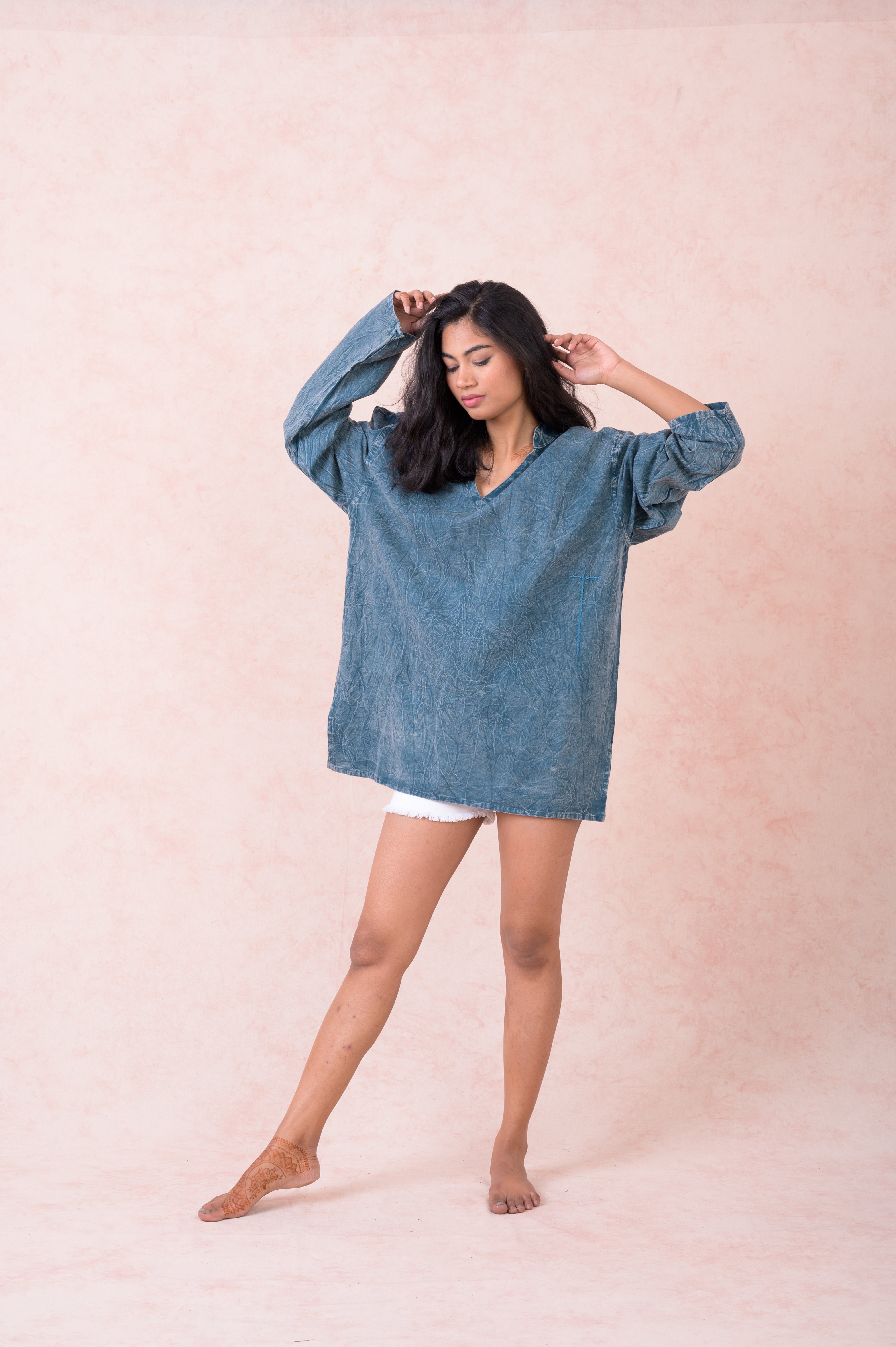 Solid Long Sleeve Top