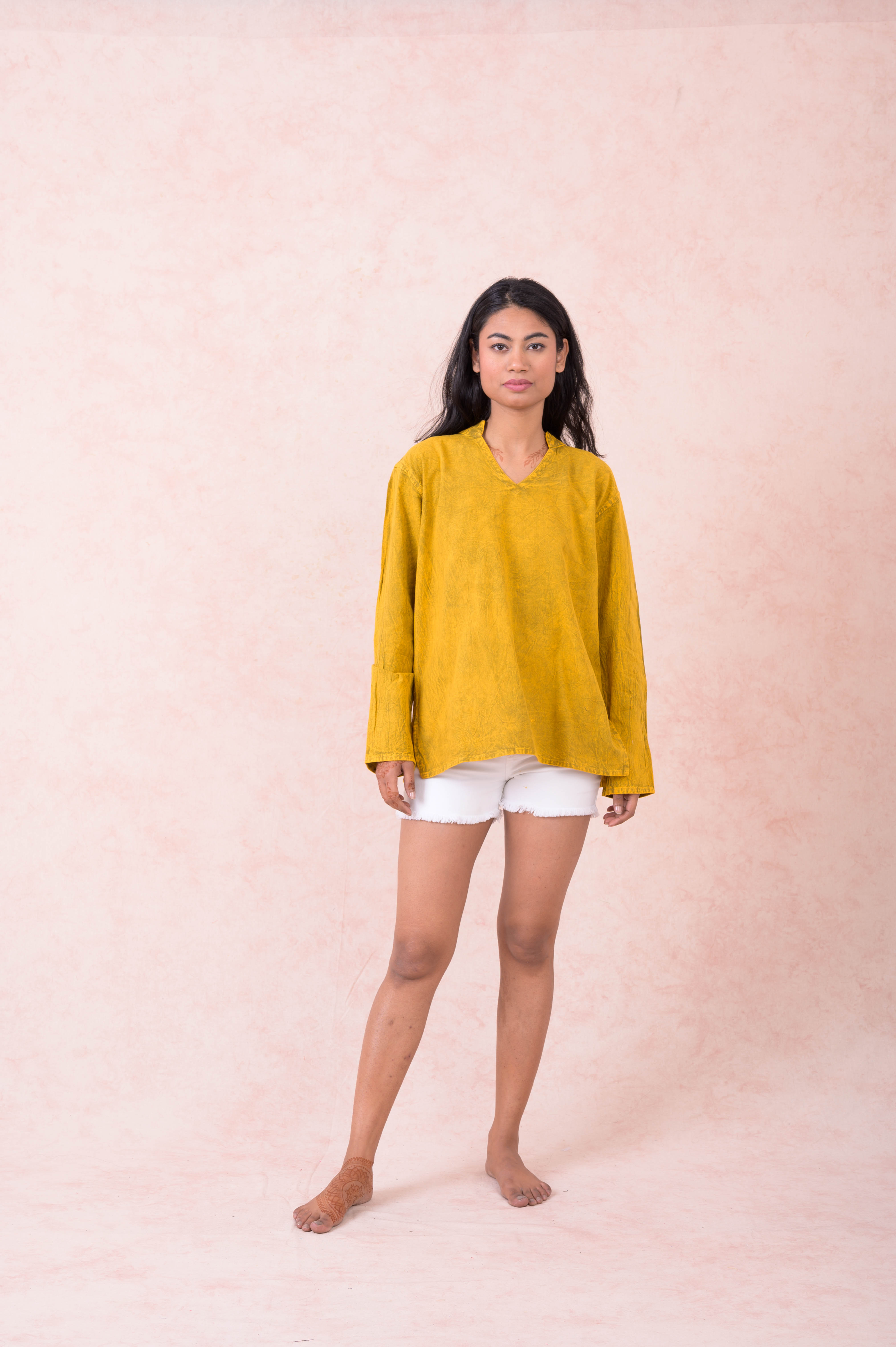 Solid Long Sleeve Top