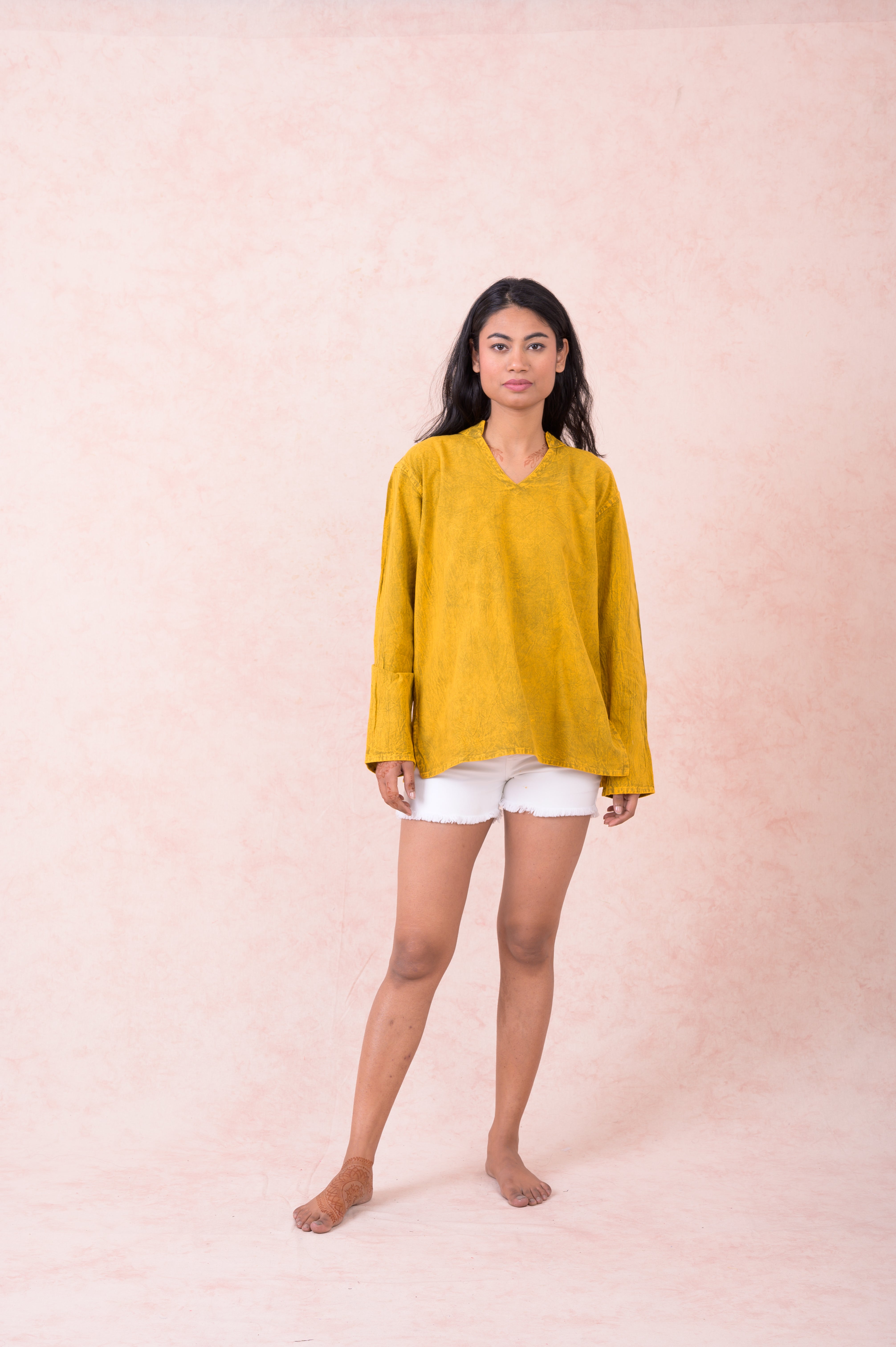 Solid Long Sleeve Top