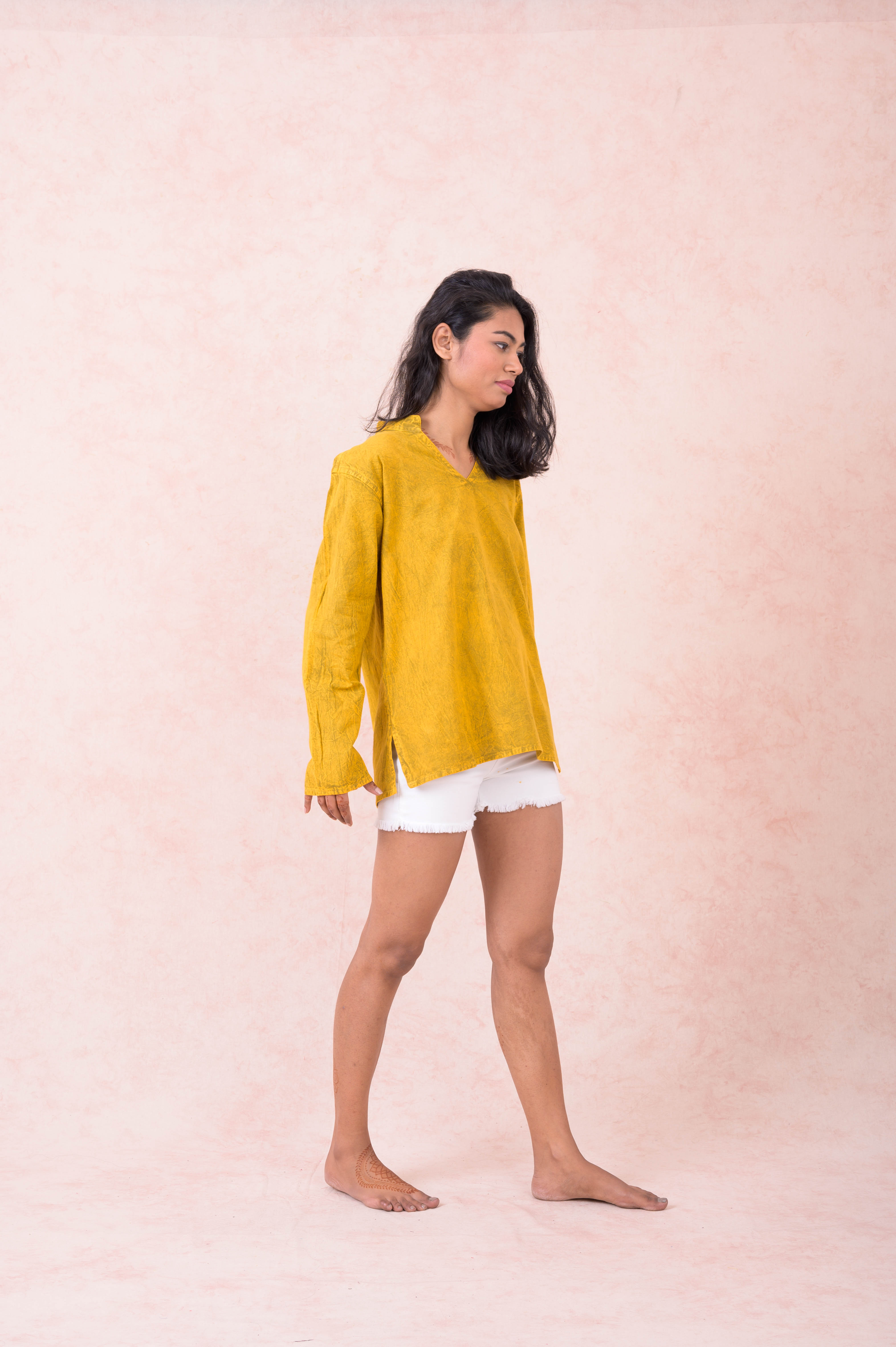 Solid Long Sleeve Top