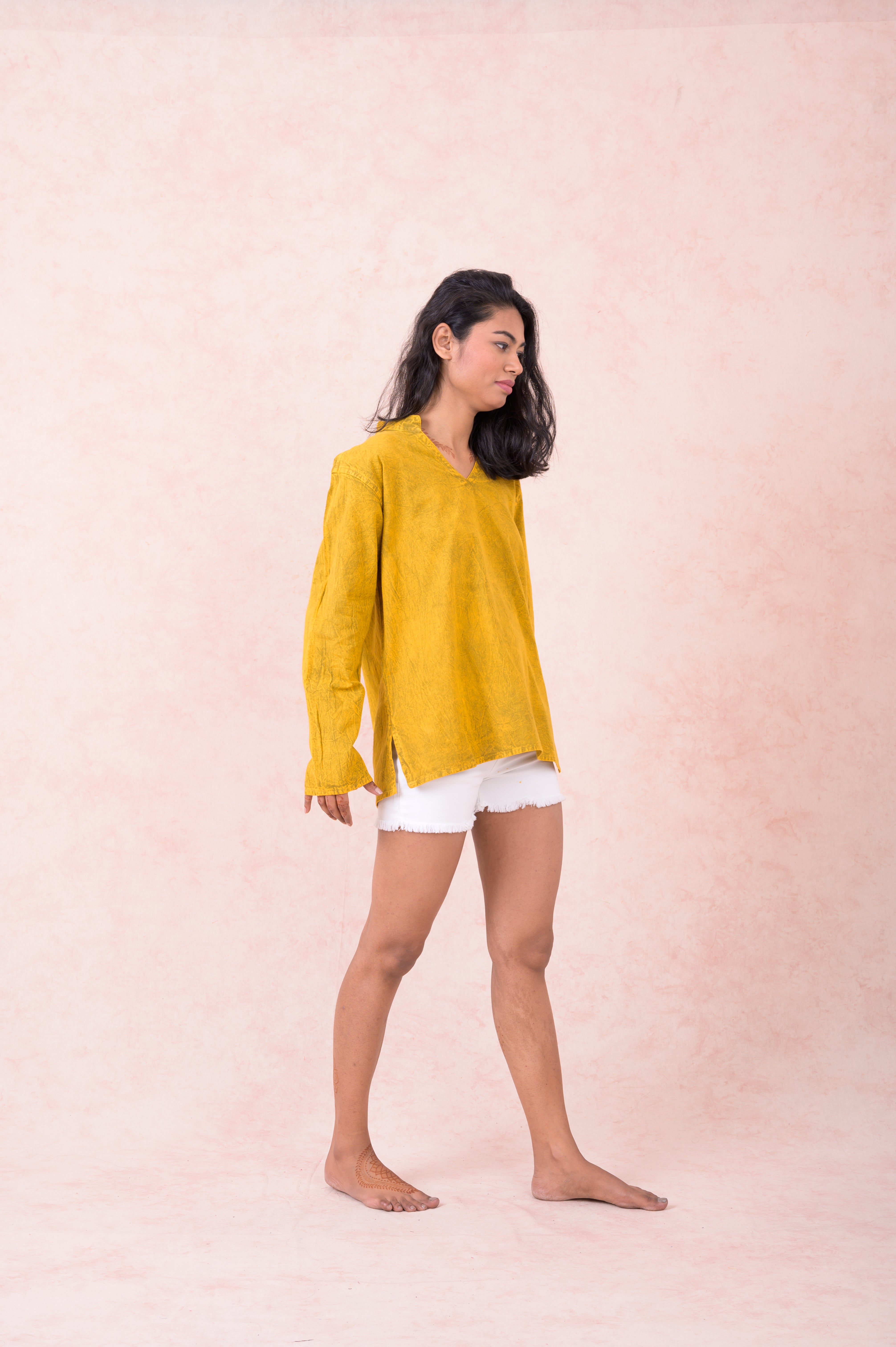 Solid Long Sleeve Top