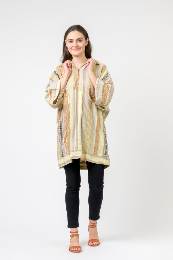 Colorful Short Kaftan