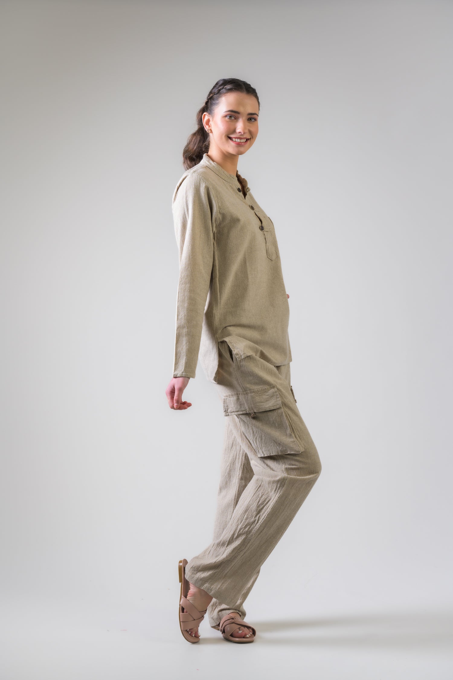 Cotton Pocket Shirt