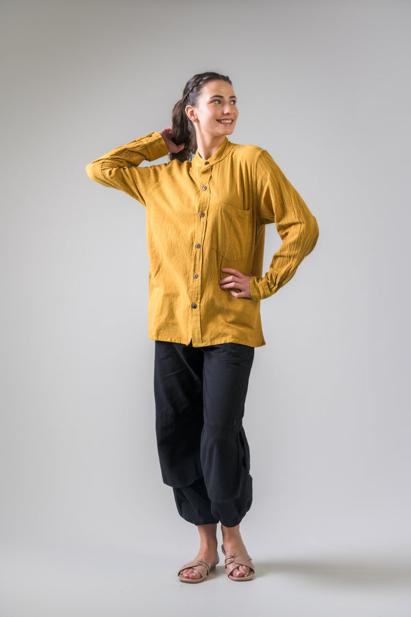 Cotton Button-Down Shirt