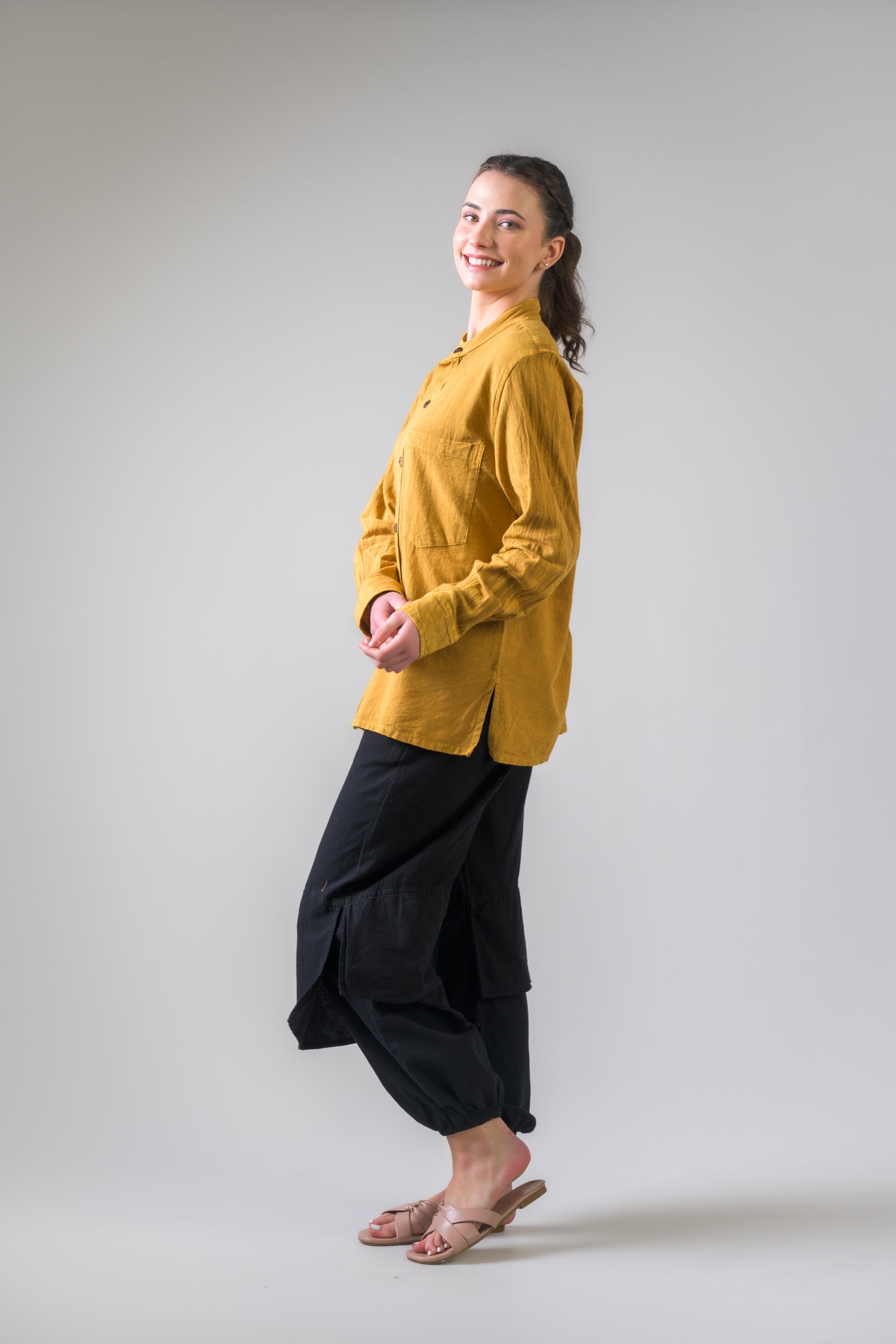 Cotton Button-Down Shirt