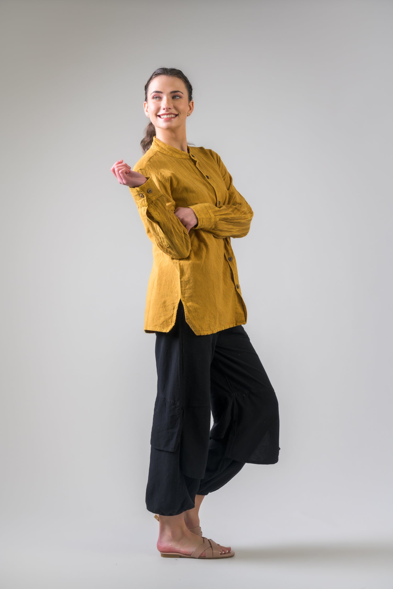 Cotton Button-Down Shirt