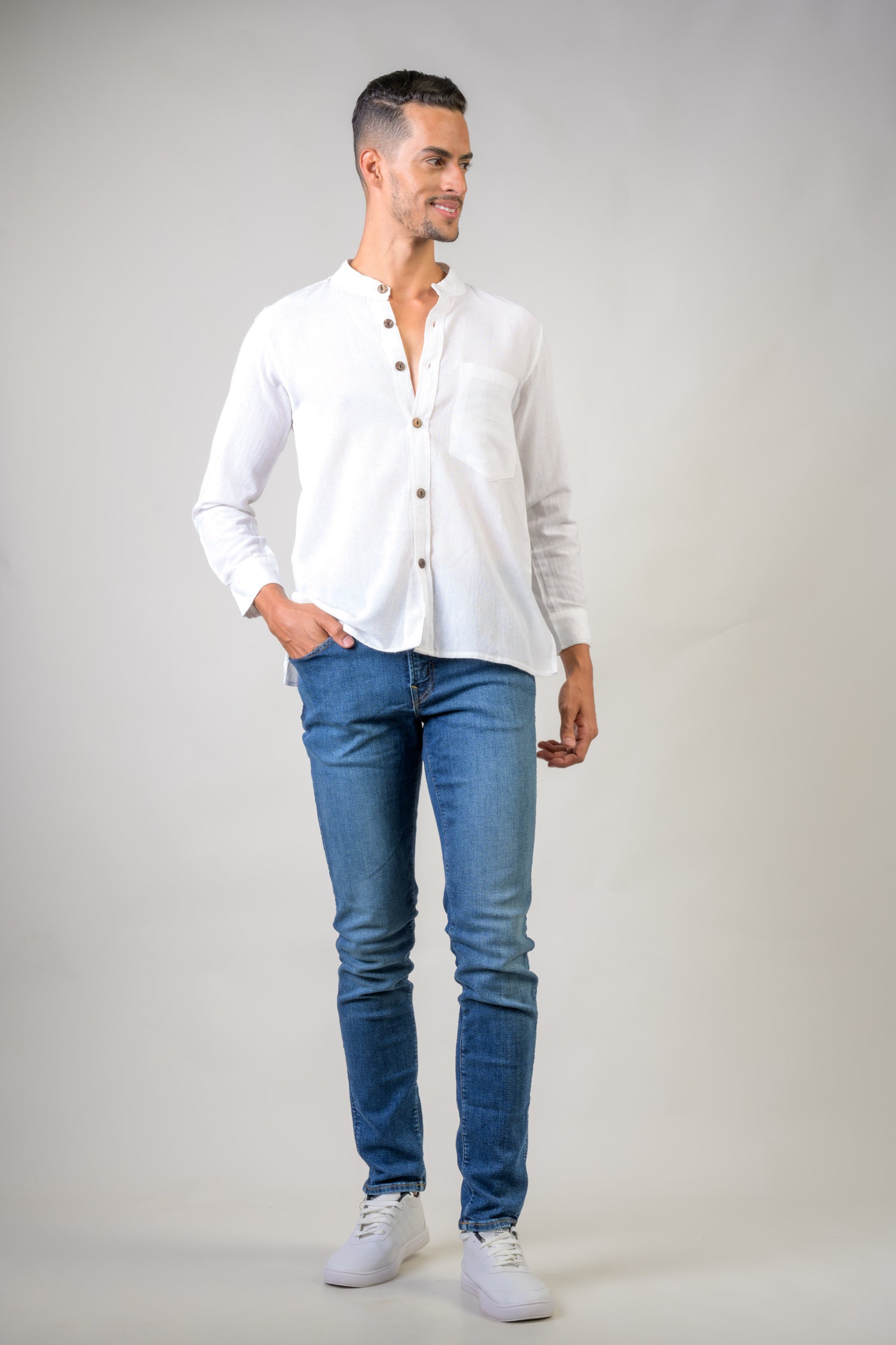 Cotton Button-Down Shirt