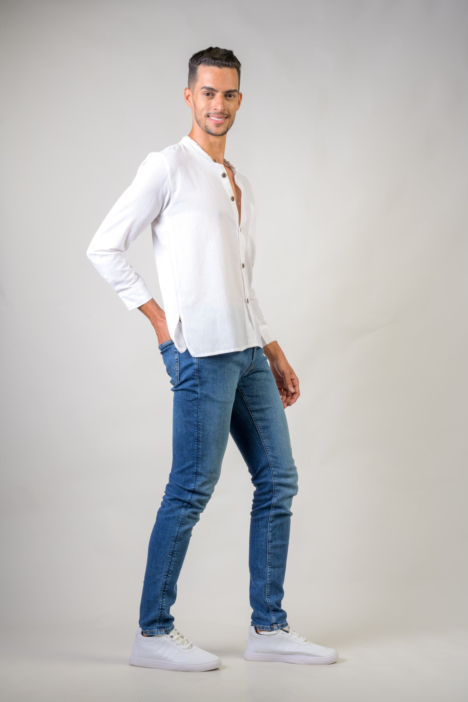 Cotton Button-Down Shirt