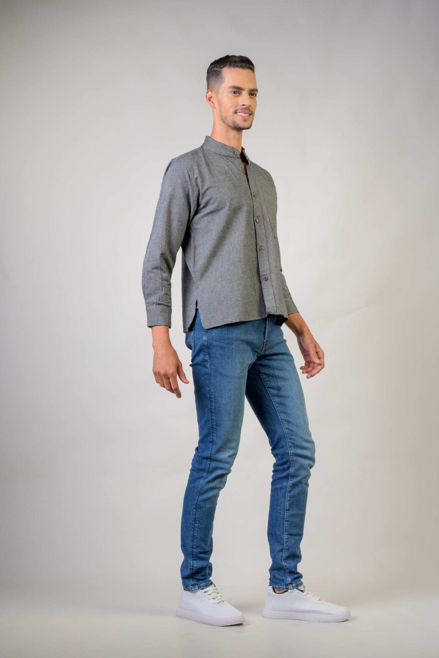 Cotton Button-Down Shirt