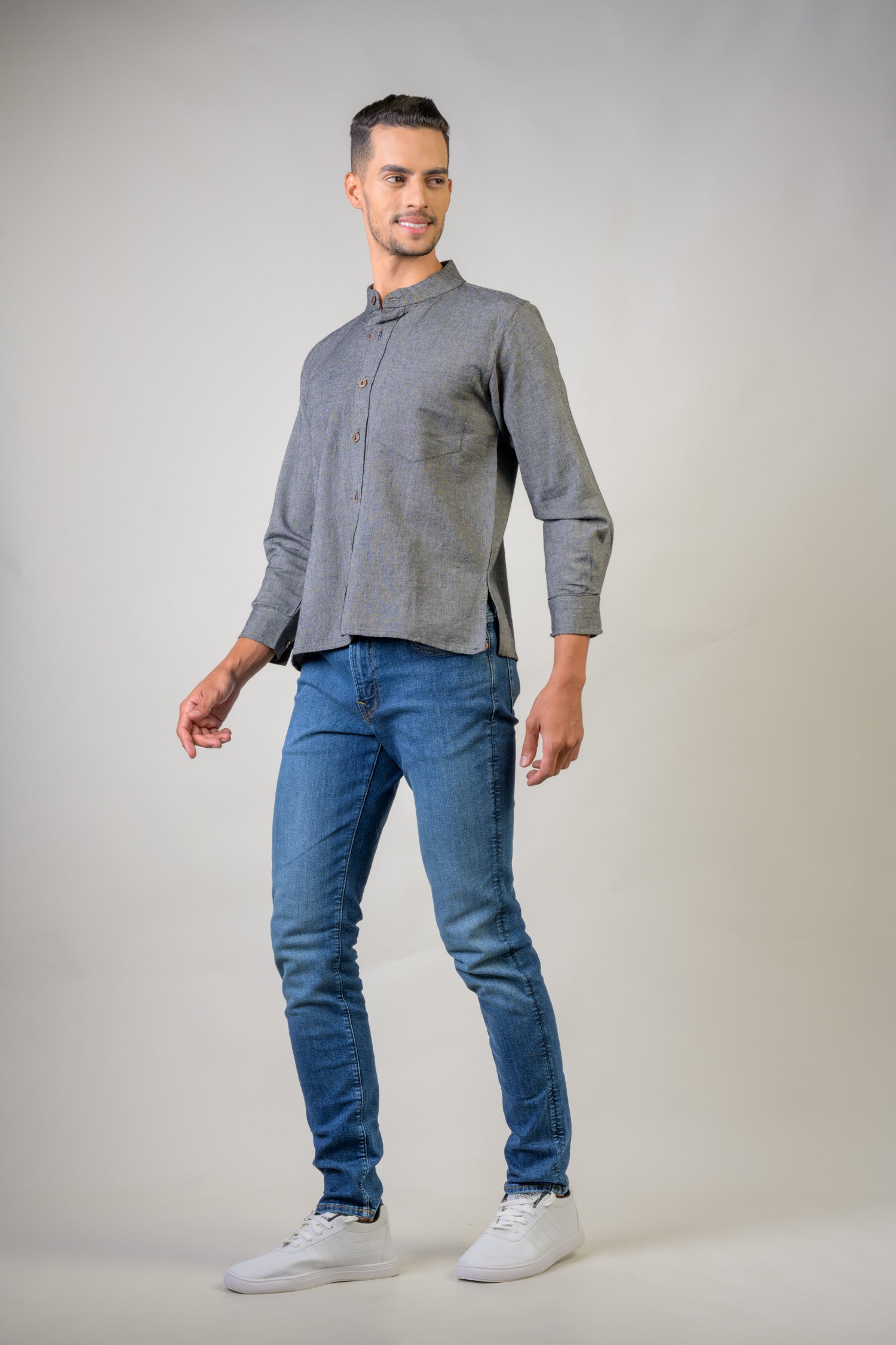 Cotton Button-Down Shirt