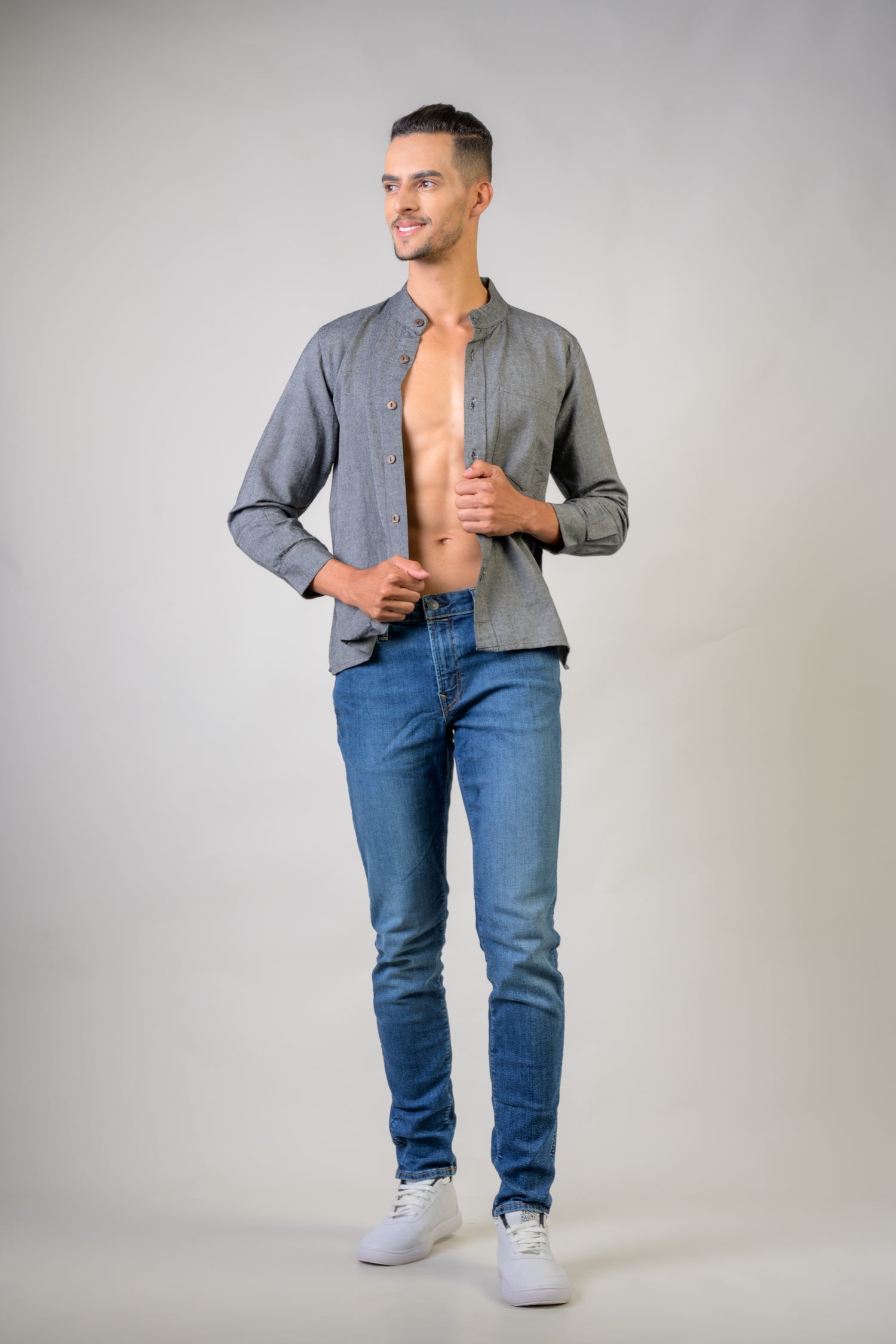 Cotton Button-Down Shirt