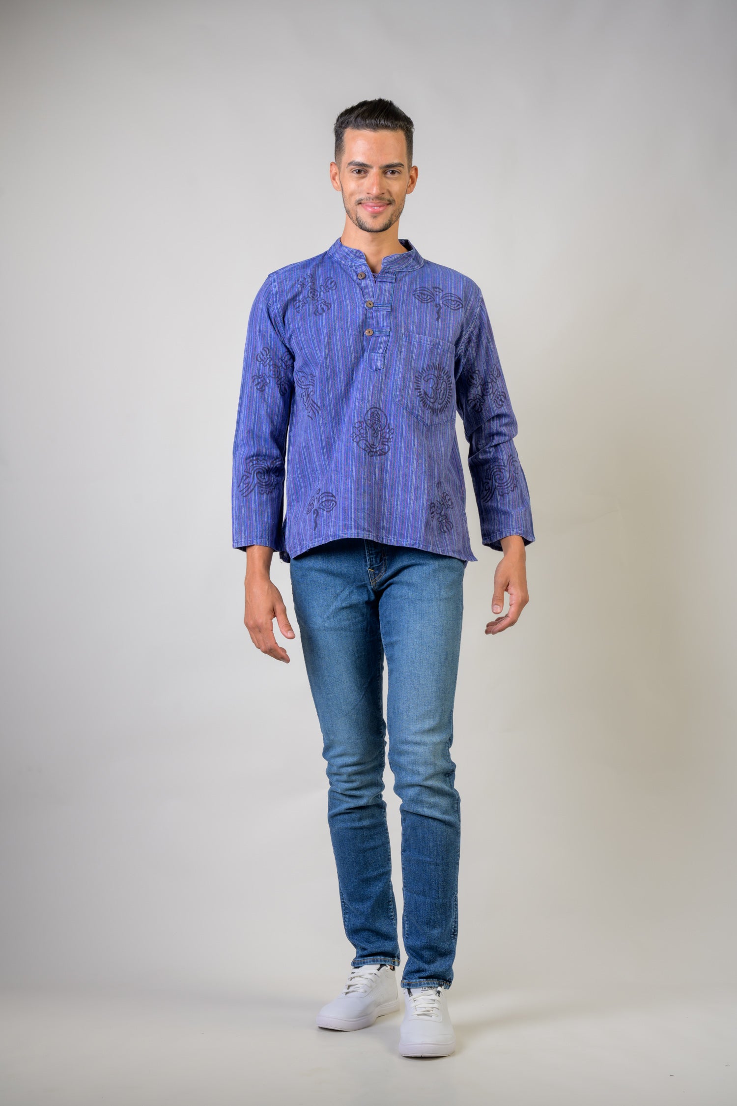 Cotton Wass Shirt - Blue