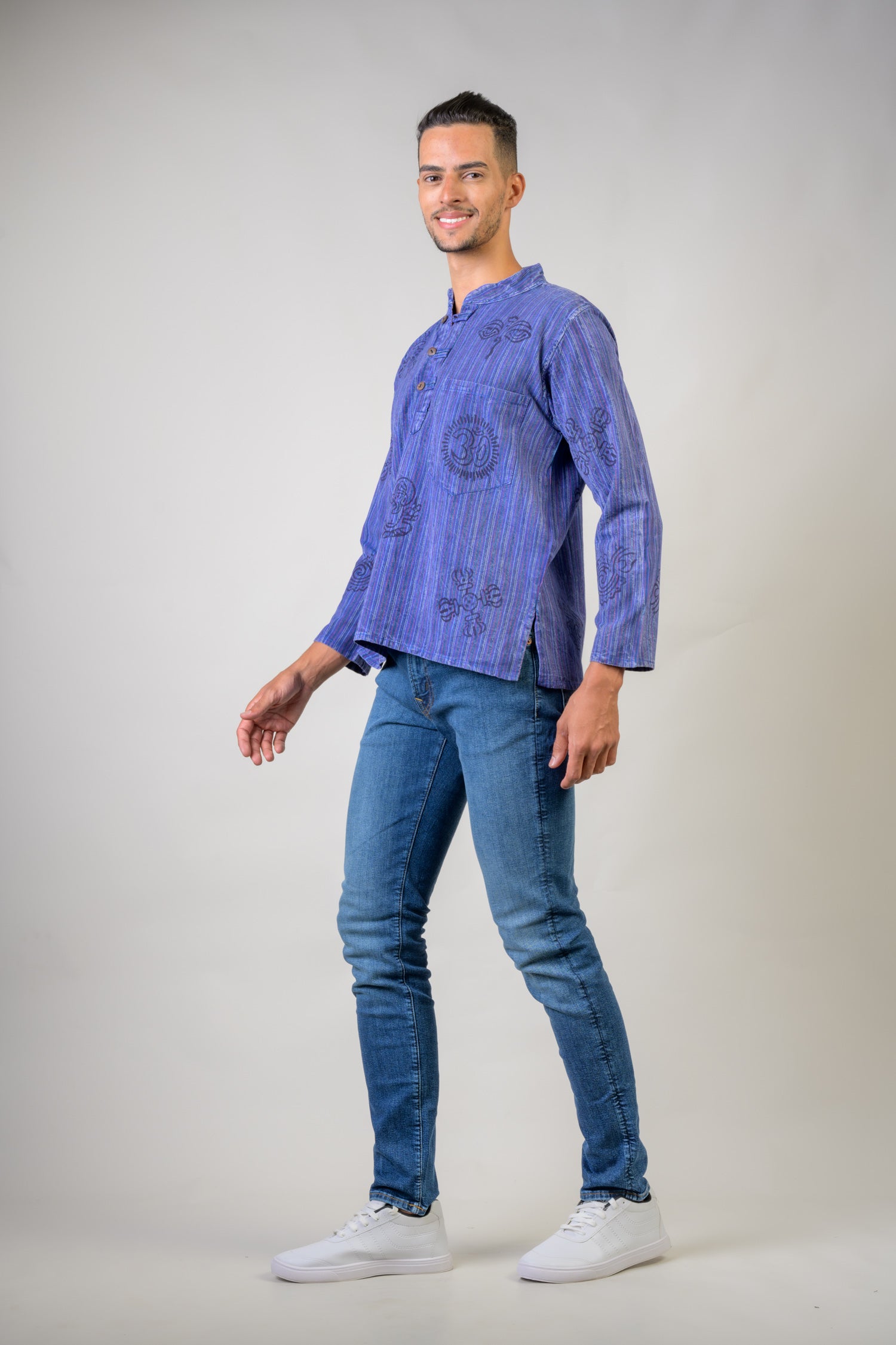Cotton Wass Shirt - Blue