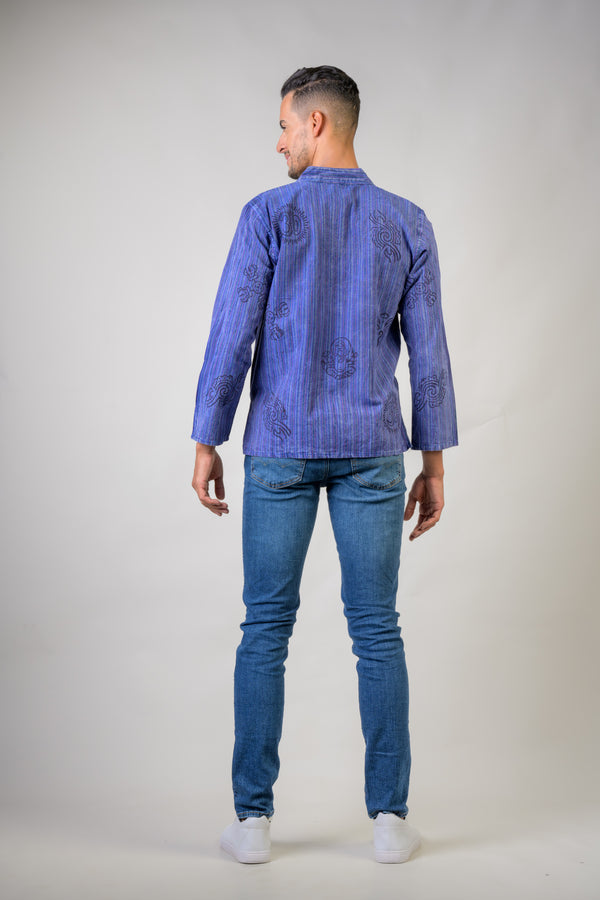Cotton Wass Shirt - Blue