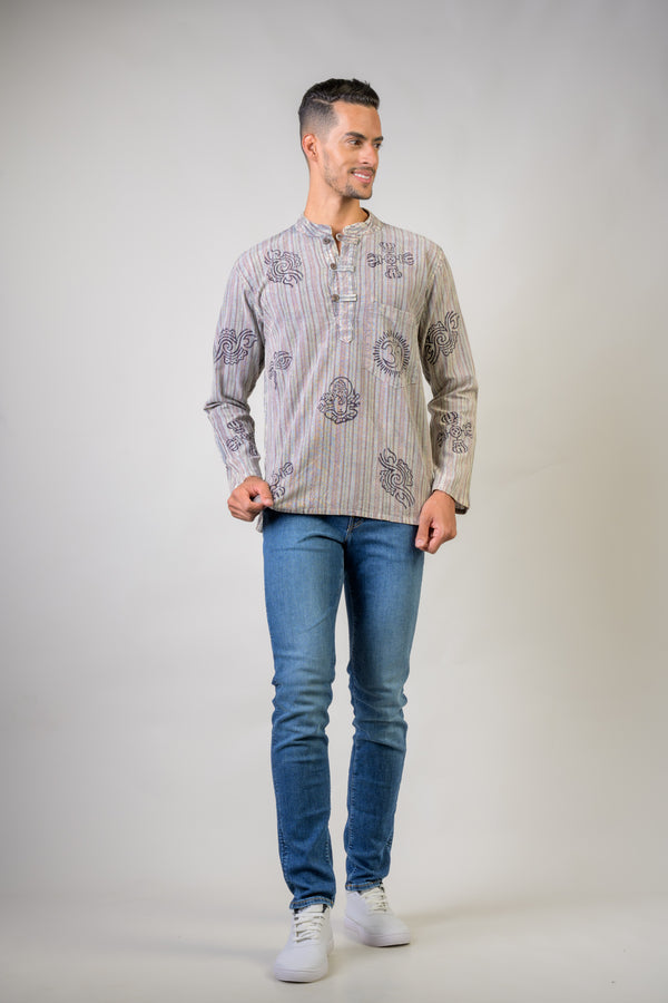Cotton Wass Shirt - Grey