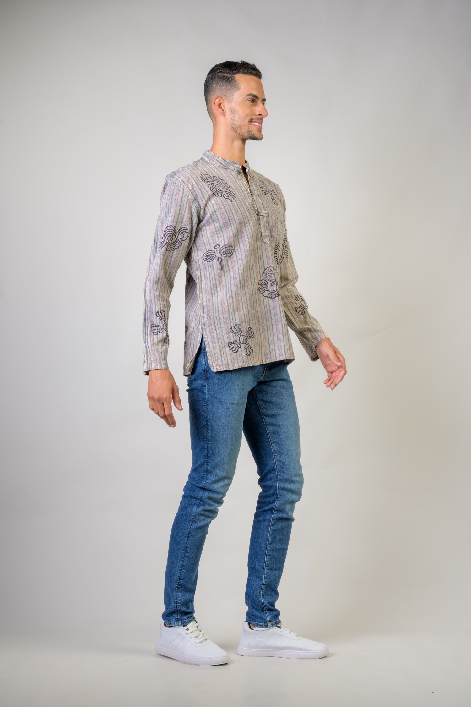 Cotton Wass Shirt - Grey