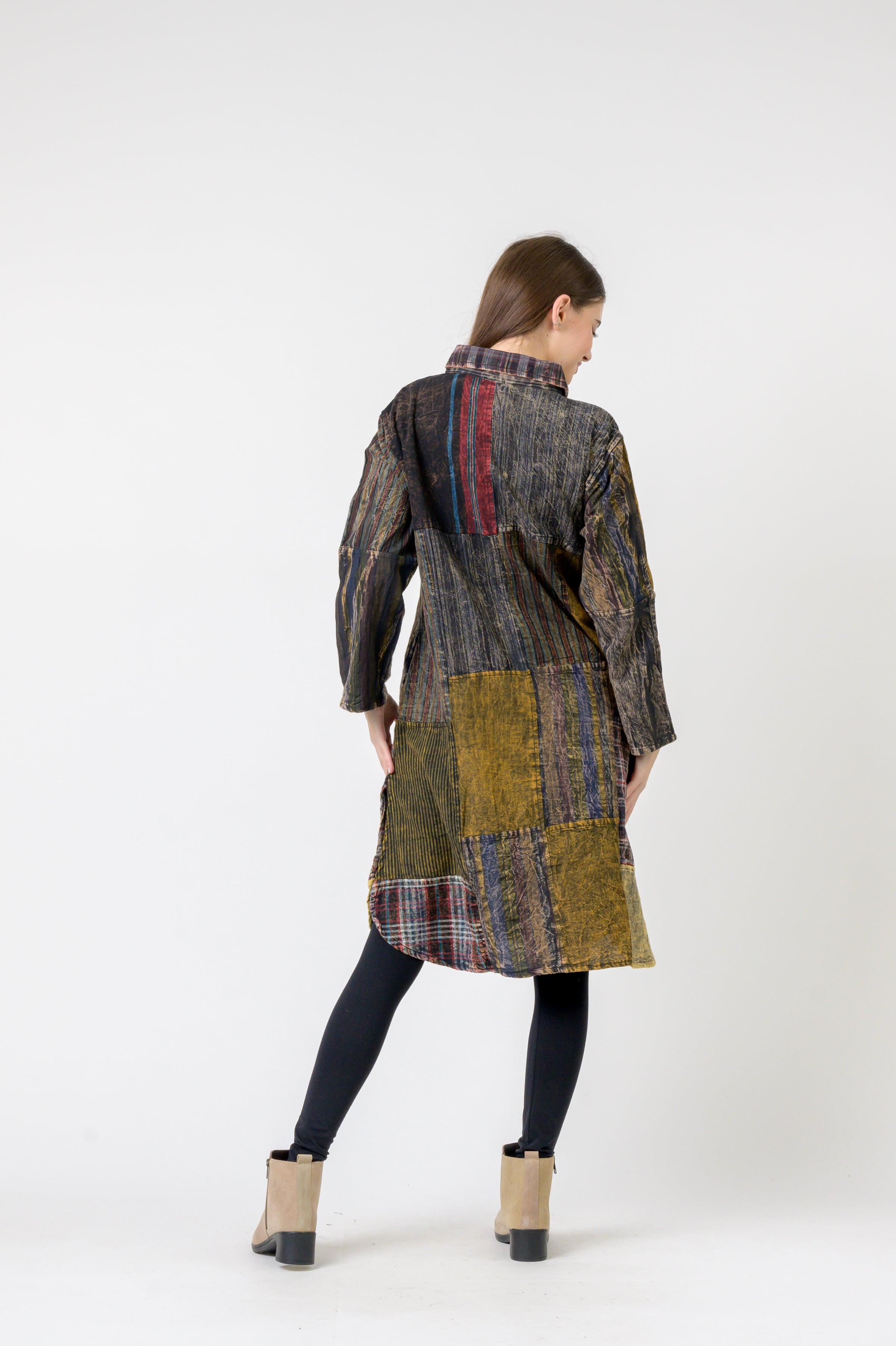 Collared Cotton Full Sleeve Casual Wear