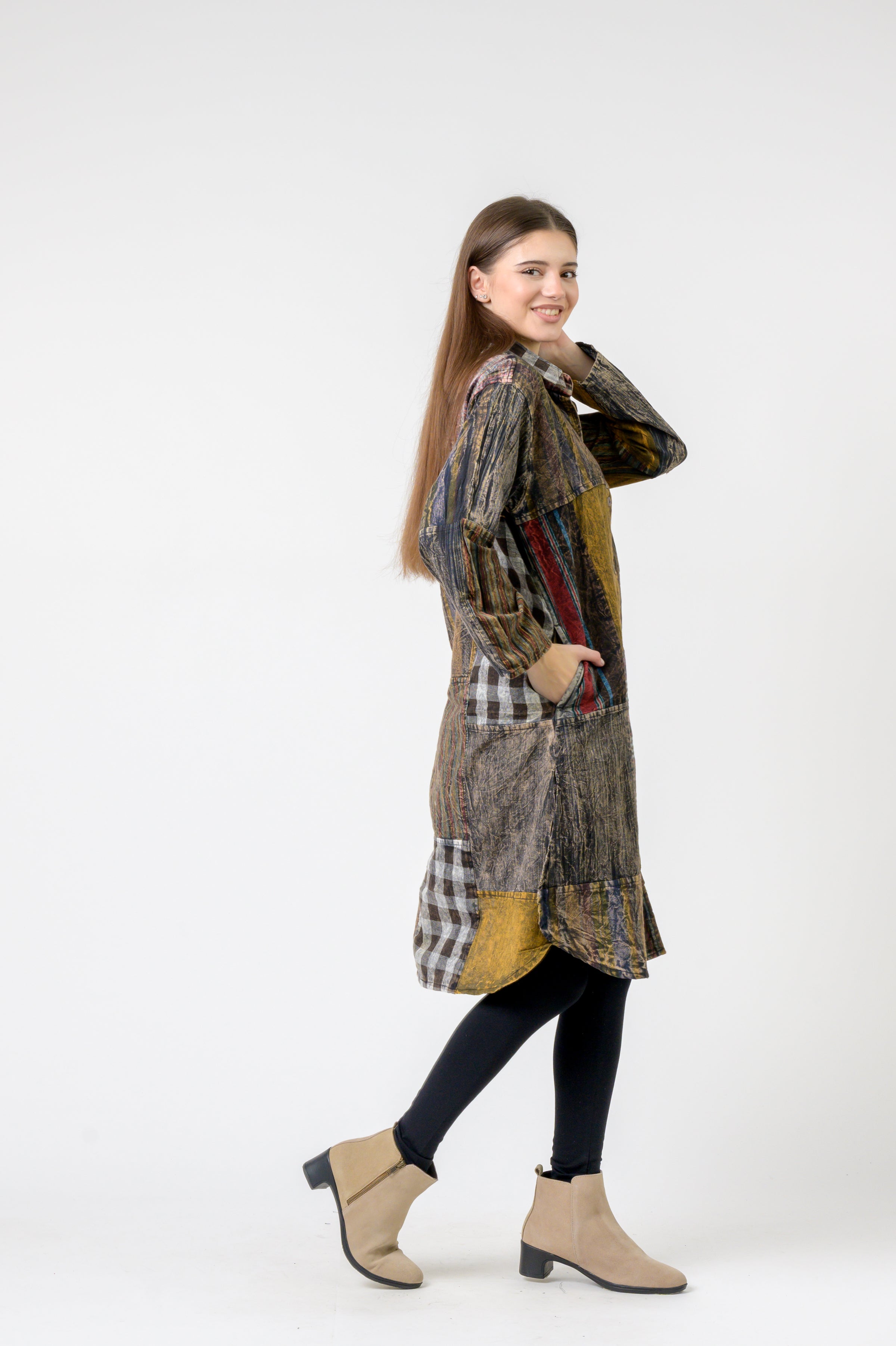 Collared Cotton Full Sleeve Casual Wear