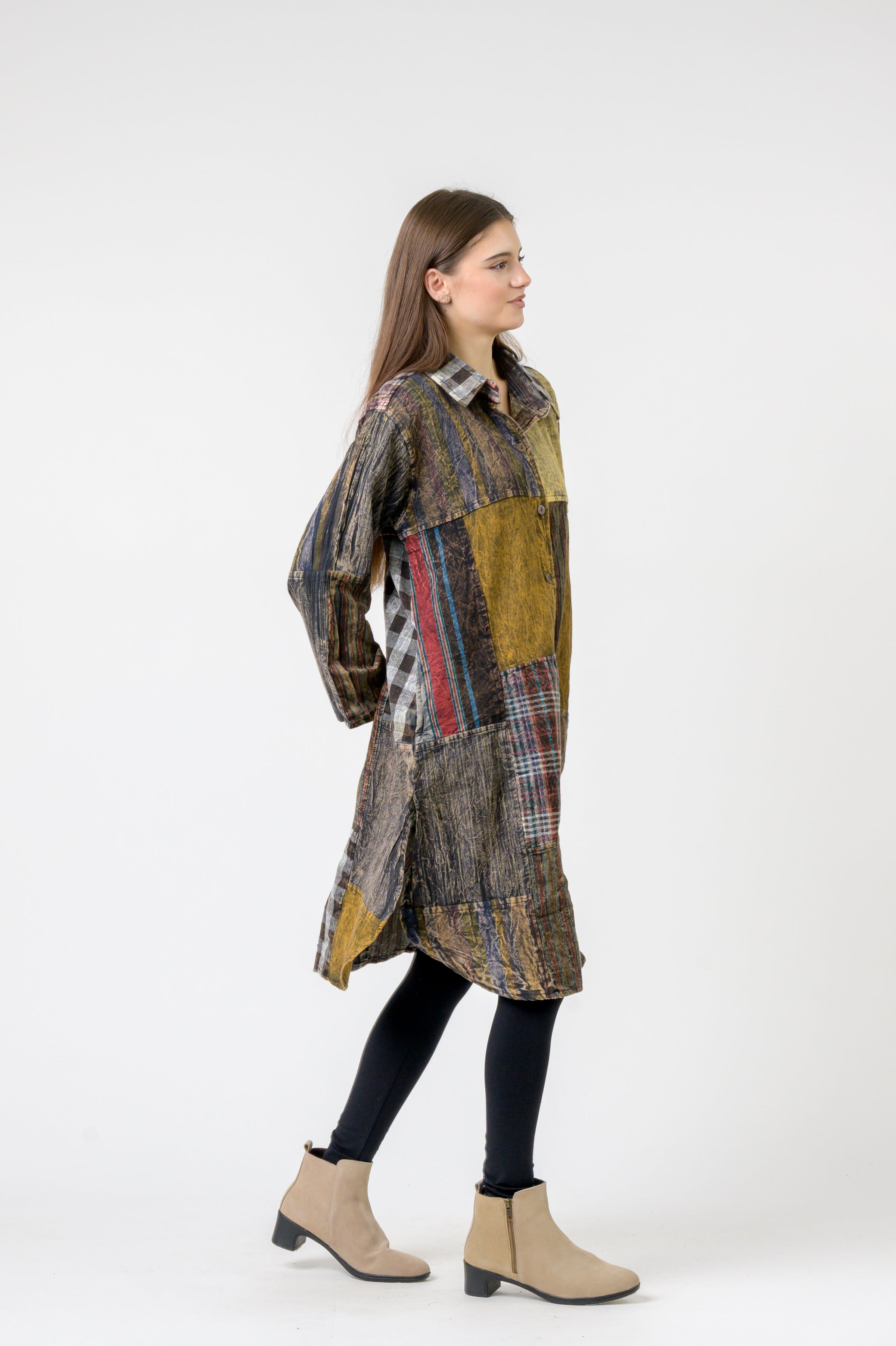 Collared Cotton Full Sleeve Casual Wear